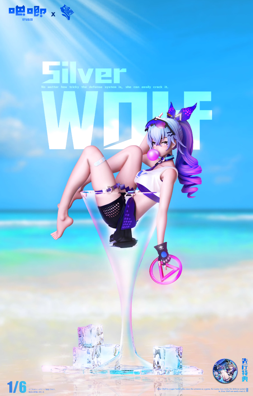 【Sold out 】1/6 Scale NO.1 Silver Wolf-Honkai: Star Rail-BaJi Studio