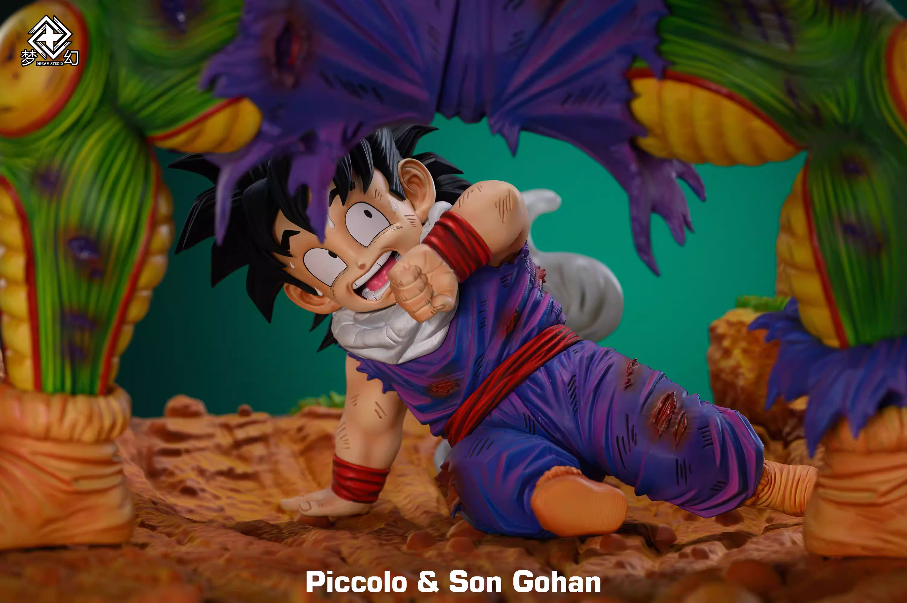 【Sold out】1/6 Scale Piccolo's Death for Protecting Son Gohan-Dream Studio
