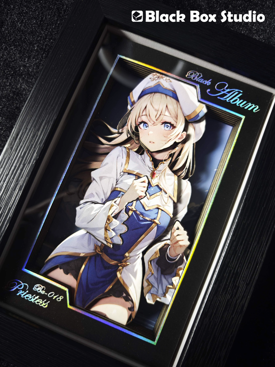 【In stock】Decorative Painting of Female Priestess-Goblin Slayer-Black Box Studio
