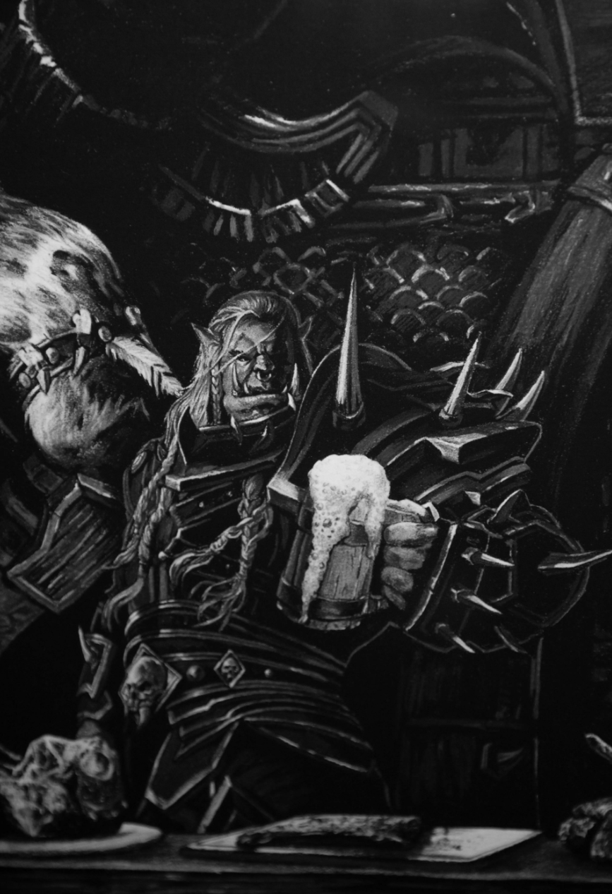 【In stock】Decorative Painting of WOW Tribal Version The Last Supper-World of Warcraft-Nami Studio