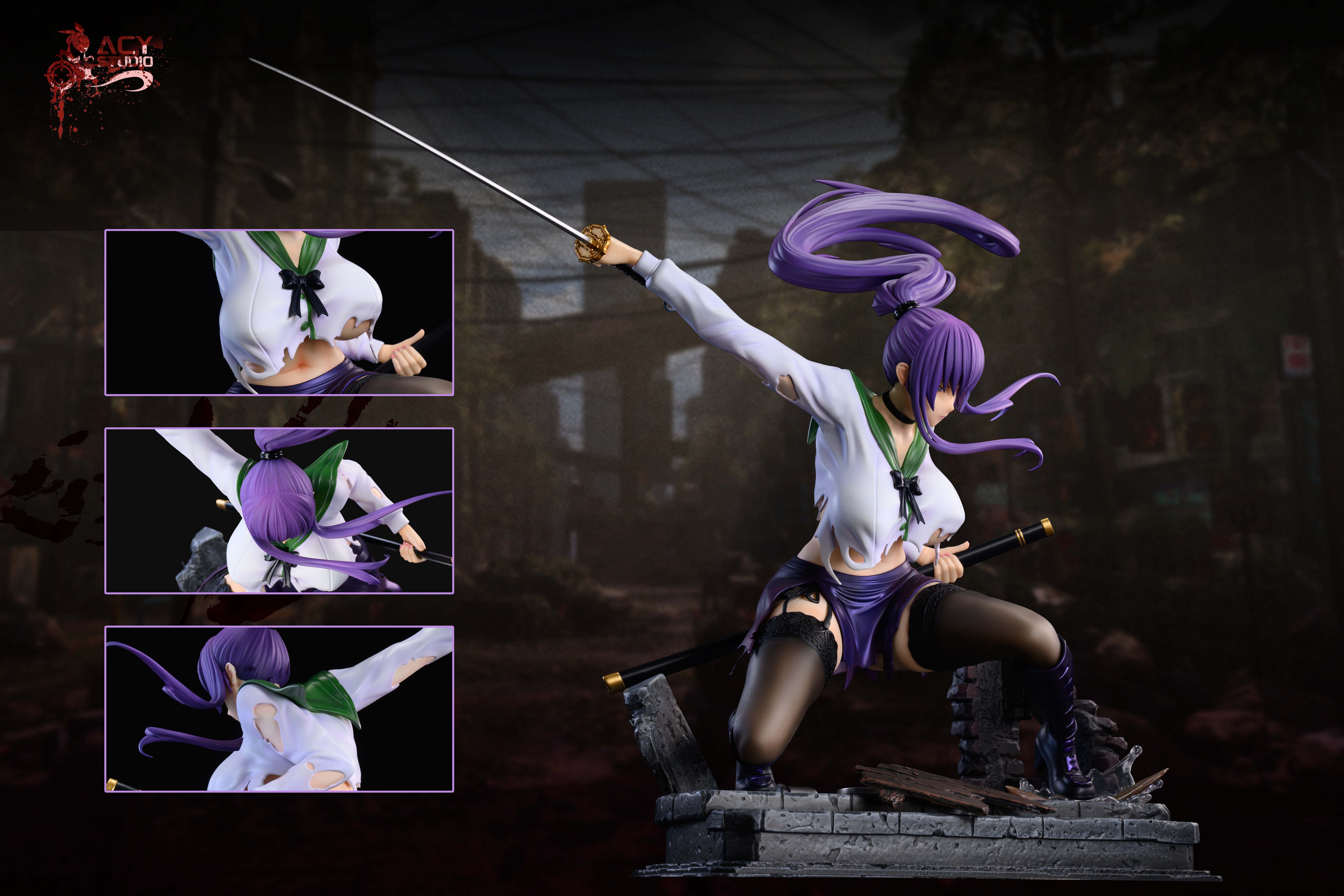 【Sold out】1/4 Scale Busujima Saeko-HIGHSCHOOL OF THE DEAD-Acy Studio