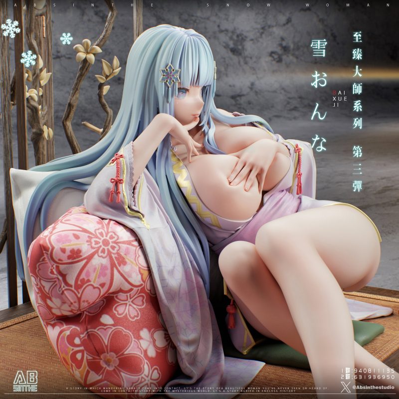 【Pre-sale】1/4 Scale Snow Girl Bishōjo mangekyō Yukionna-Other Series-ABSinthe Studio
