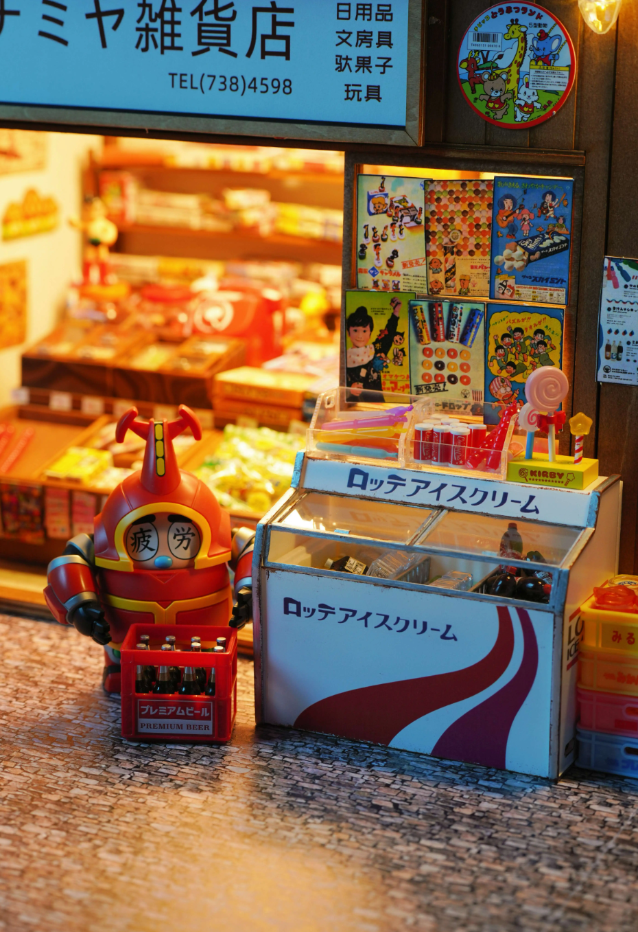 【Pre-sale】Retro Japanese Style Refrigerator-Other Series-FTTMXW Studio