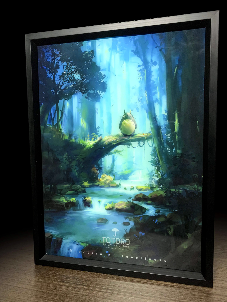 【In stock】Decorative Painting of Totoro-Studio Ghibli-MOMO Studio