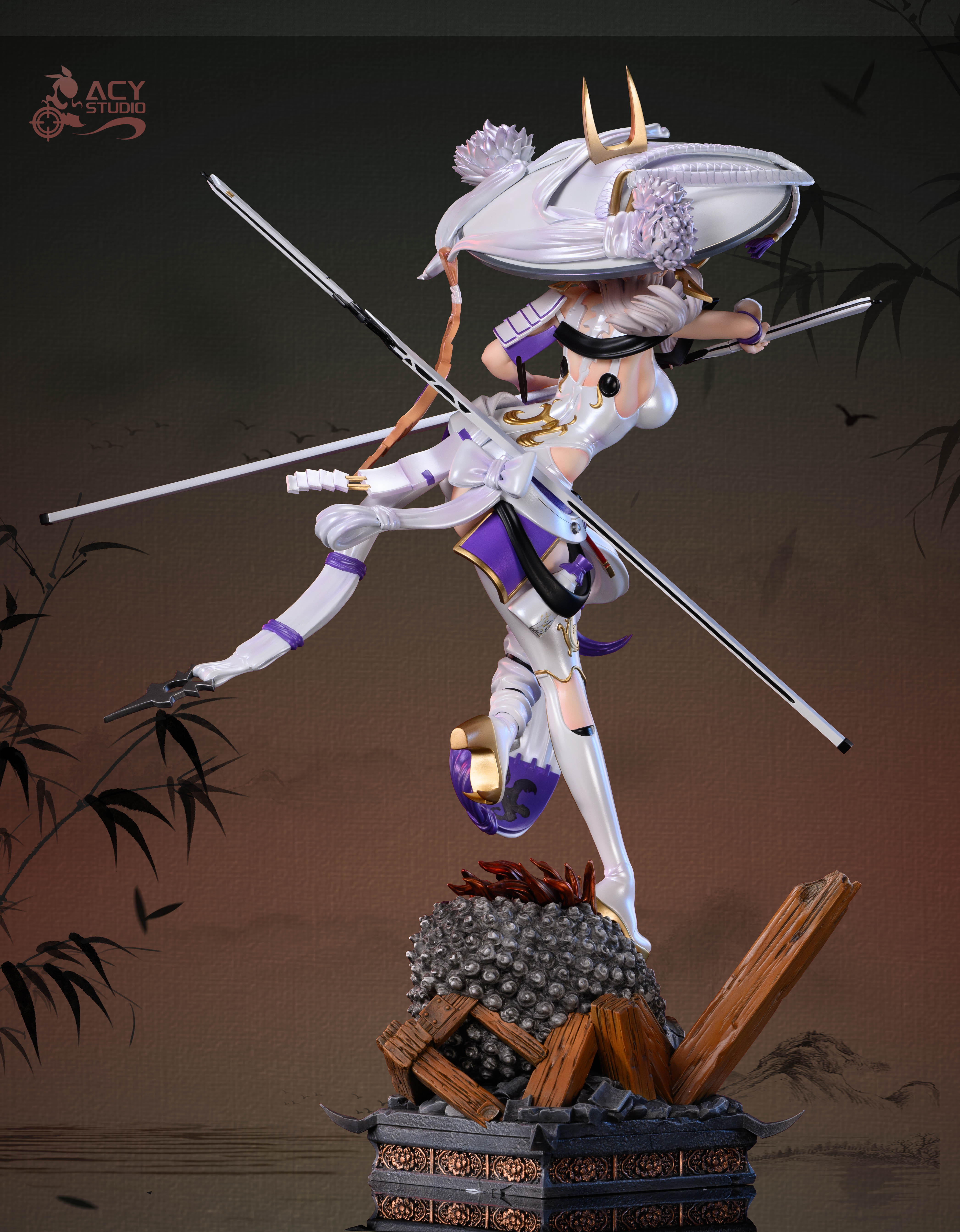 【Sold out】1/4 Scale White M·A·O-NIKKE：The Goddess of Victory-Acy Studio