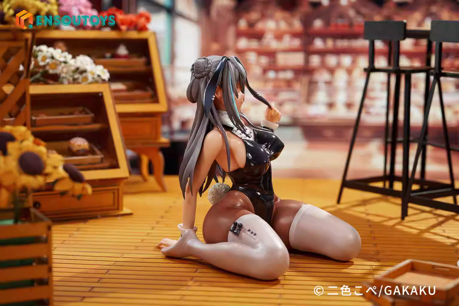 【Pre-sale】1/5 Scale Black Bunny Sexy Girl-Other Series-ENSOUTOYS Studio