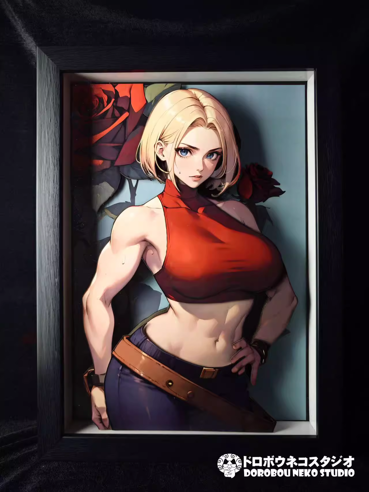 【In stock】DSMG-084 Decorative Painting of Blue Mary-The King Of Fighters-Dorobou Neko Studio