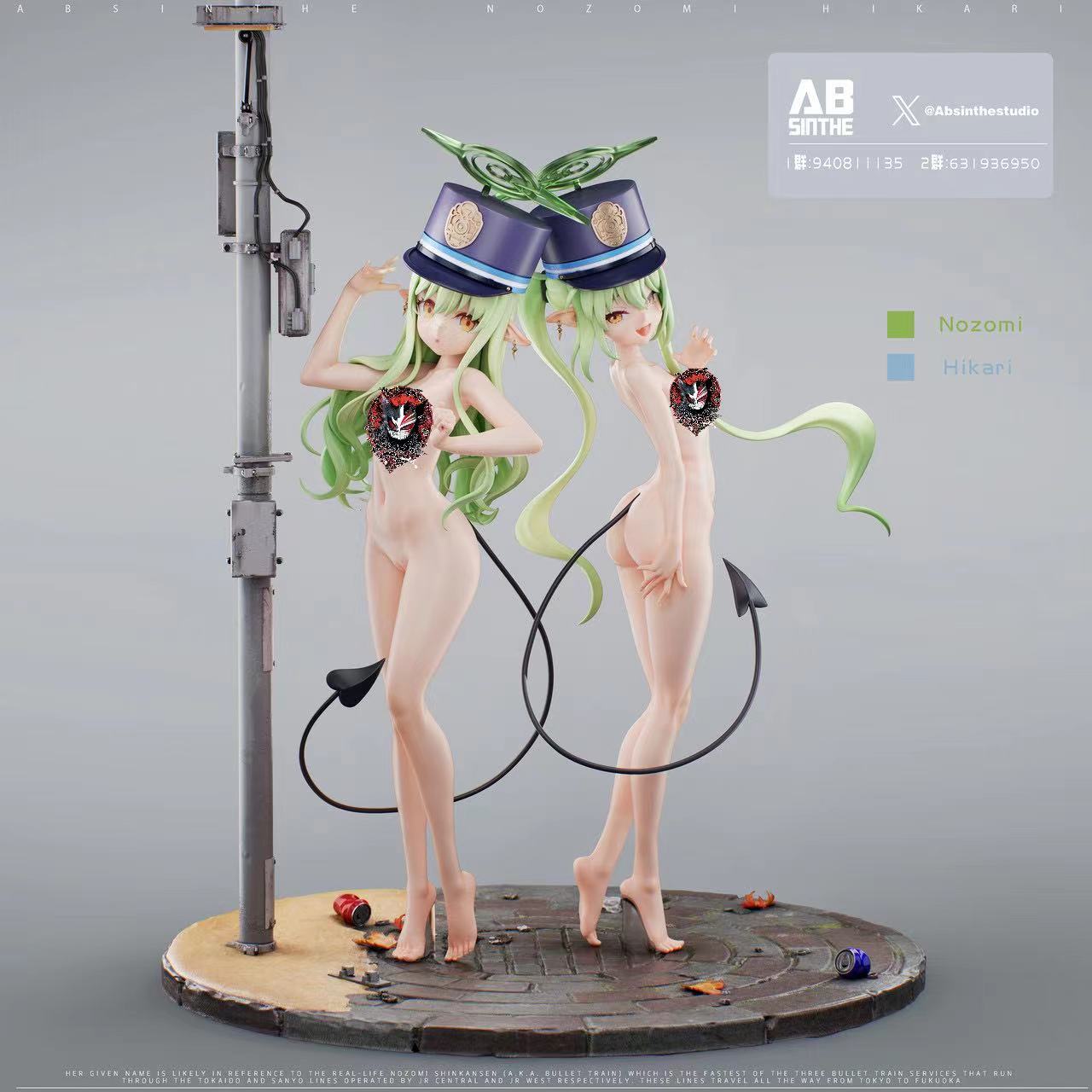 【Sold out】1/6 Scale Nozomi & Hikari-Blue Archive-ABSinthe Studio