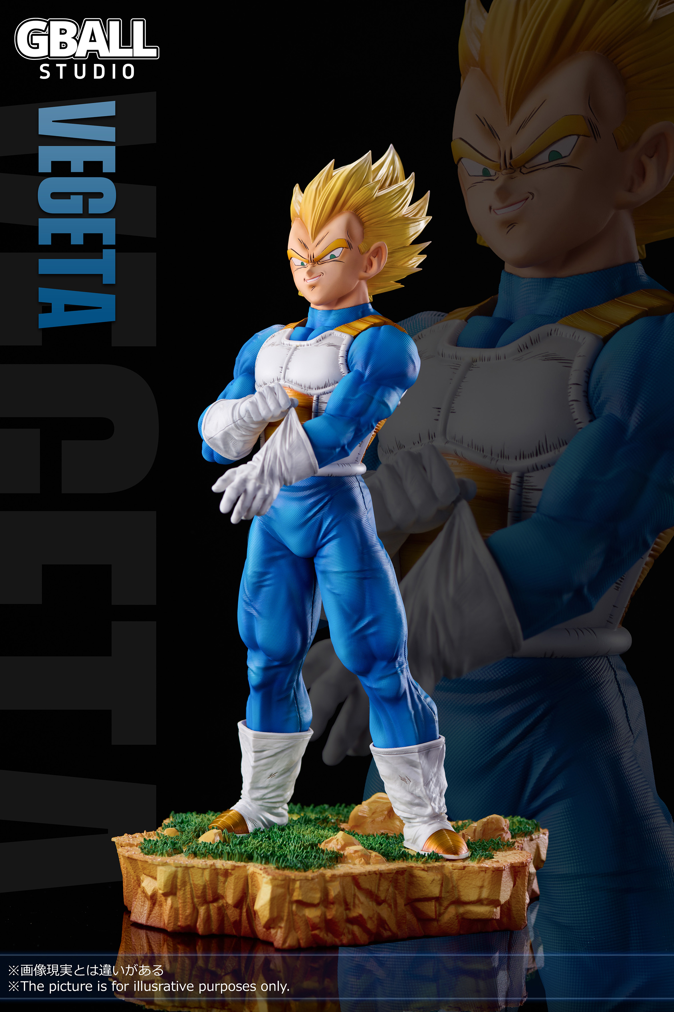 【Pre-sale】1/6 & 1/4 Scale Vegeta-GBALL Studio
