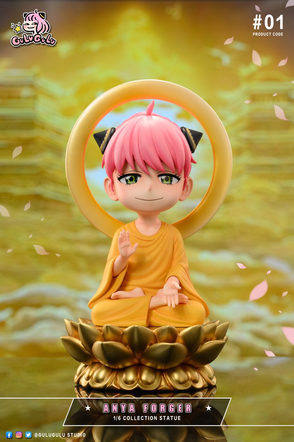 【Pre-sale】Eastern Mythology Series Anya Forger cosplays Buddha-GULUGULU Studio