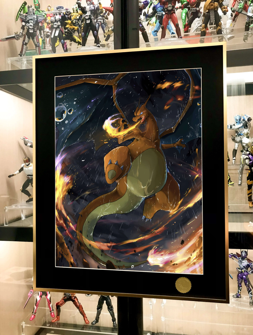 【Pre-sale】Decorative Painting of Charizard-Pokemon-XingKong Studio