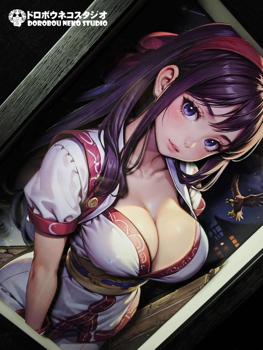 【In stock】DSMG-089 Decorative Painting of Nako Ruru-Samurai Shodown / Samurai Spirits-Dorobou Neko Studio