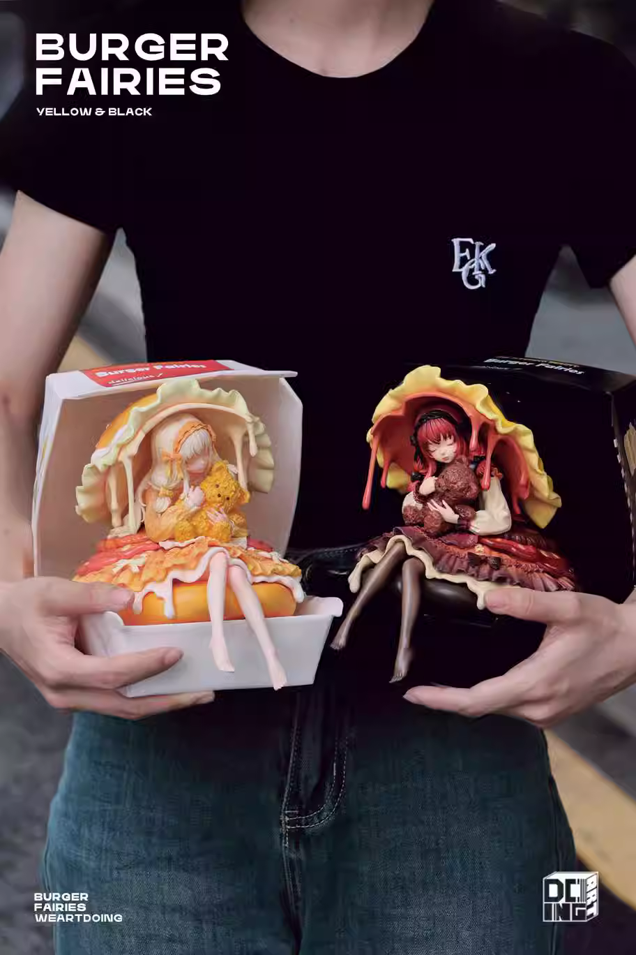 【Sold out】The Sleeping Beauty-Burger Fairies-Original Design-WeArtDoing