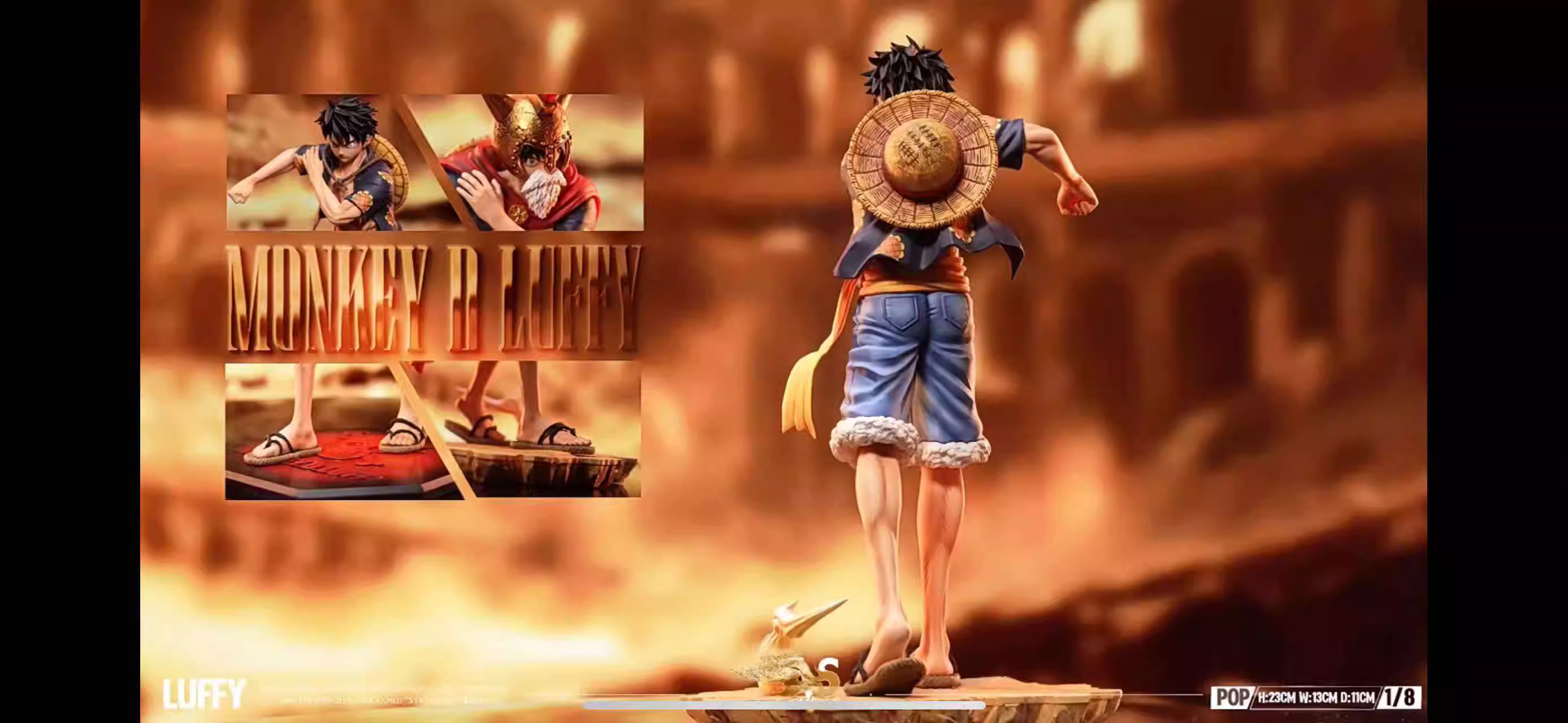【Pre-sale】POP Scale Lucy & Monkey D. Luffy-AS Studio