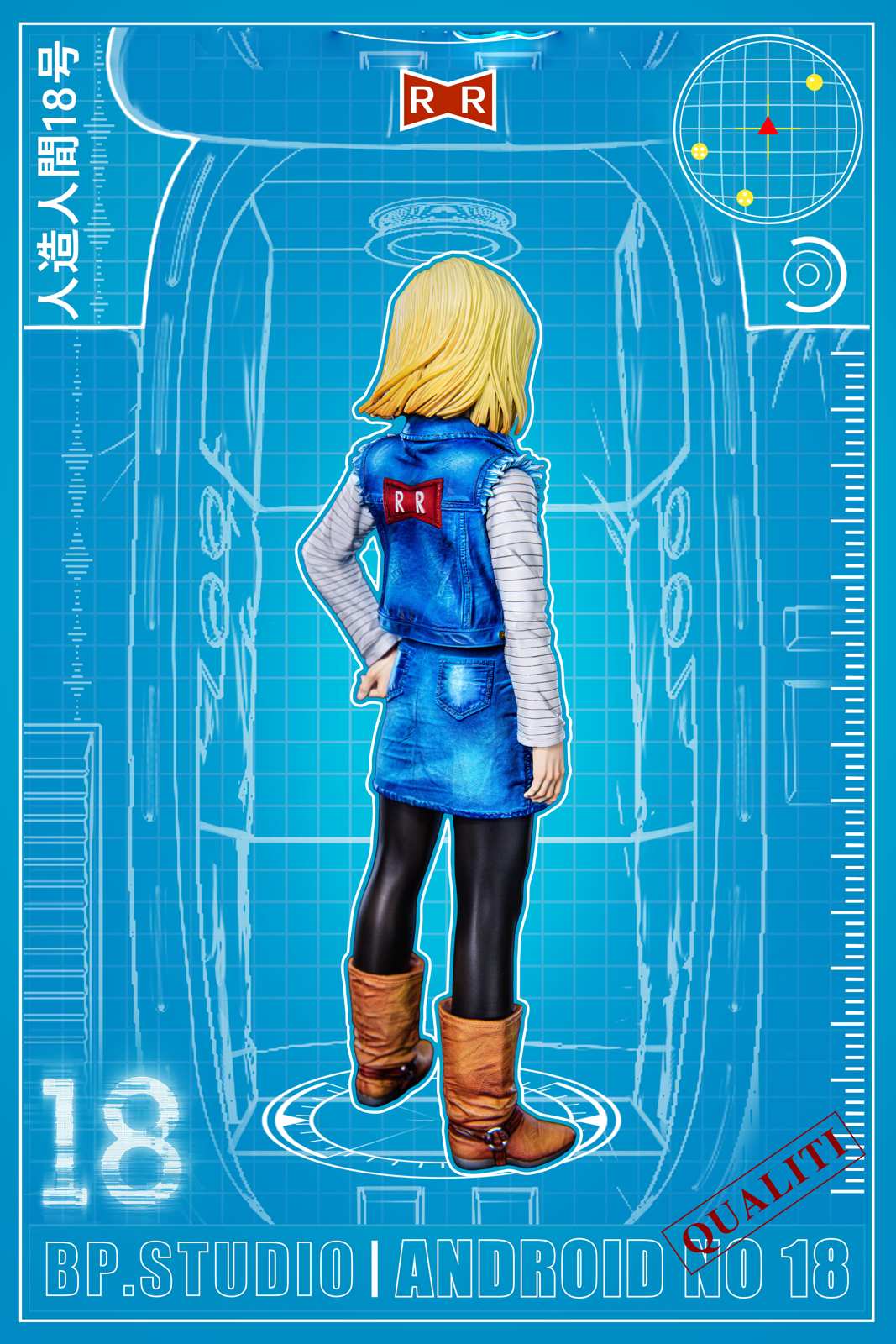 【Pre-sale】1/6 & 1/4 Scale Android 18/Lazuli-BP Studio