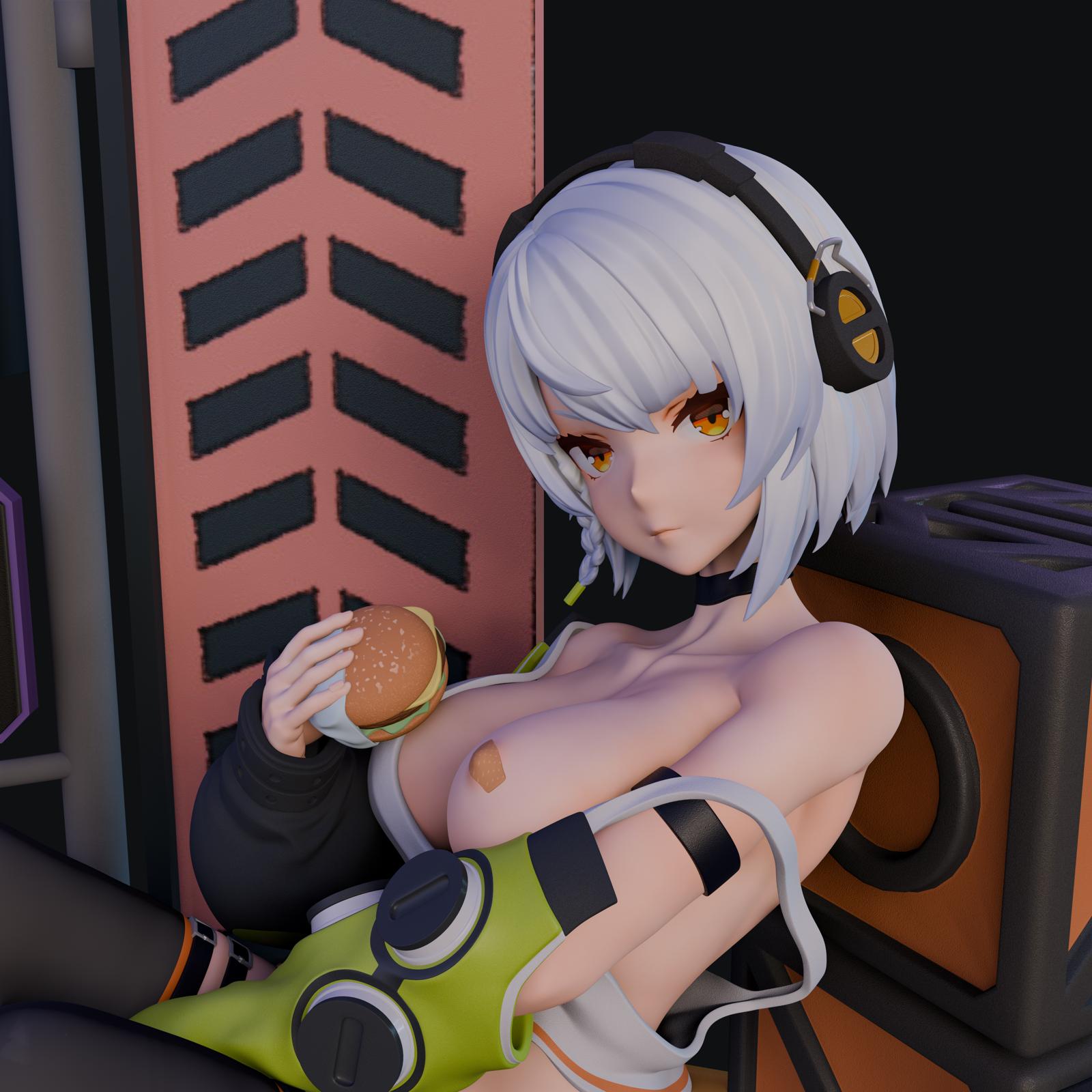 【Pre-sale】1/6 Scale Anby Demara with LED-Zenless Zone Zero-MIYIN Studio