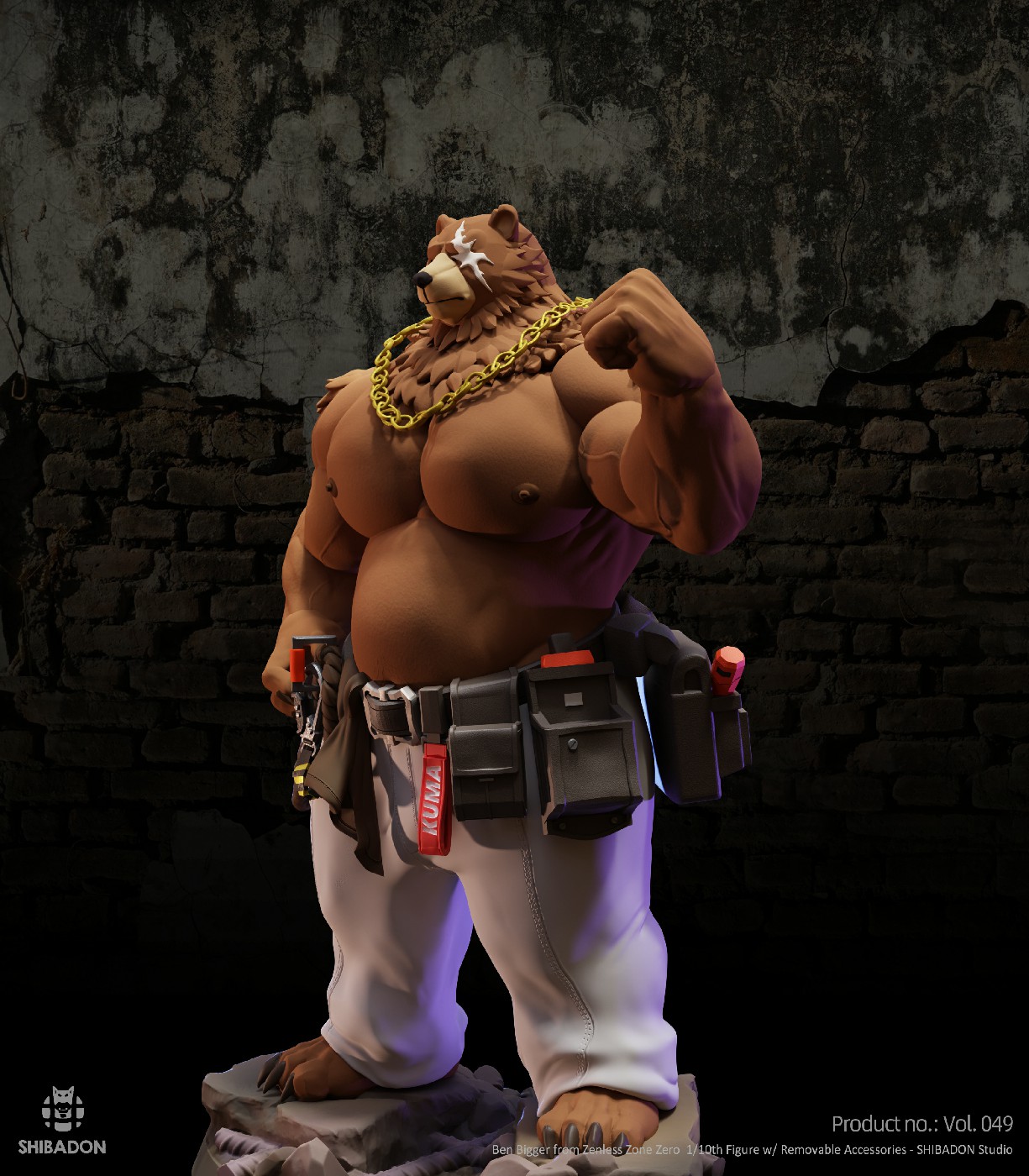 【Sold out】1/10 Scale Ben Bigger-Zenless Zone Zero-Shibadon Studio