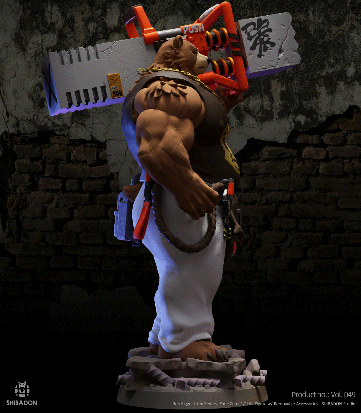 【Sold out】1/10 Scale Ben Bigger-Zenless Zone Zero-Shibadon Studio