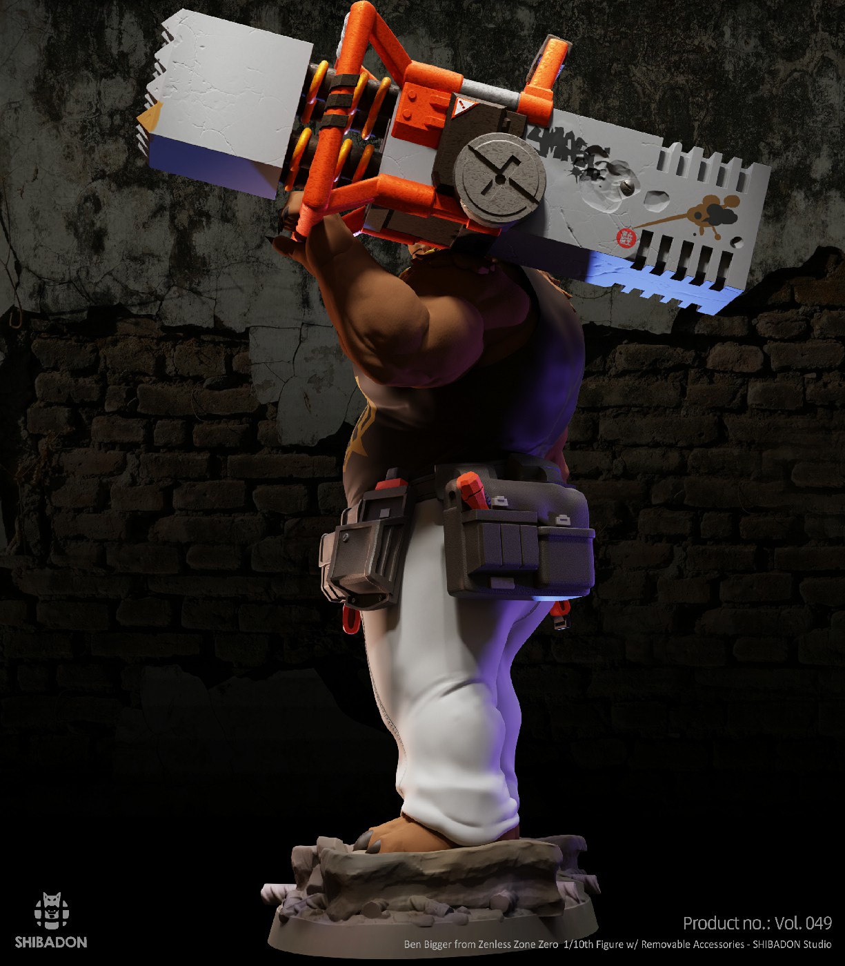 【Sold out】1/10 Scale Ben Bigger-Zenless Zone Zero-Shibadon Studio