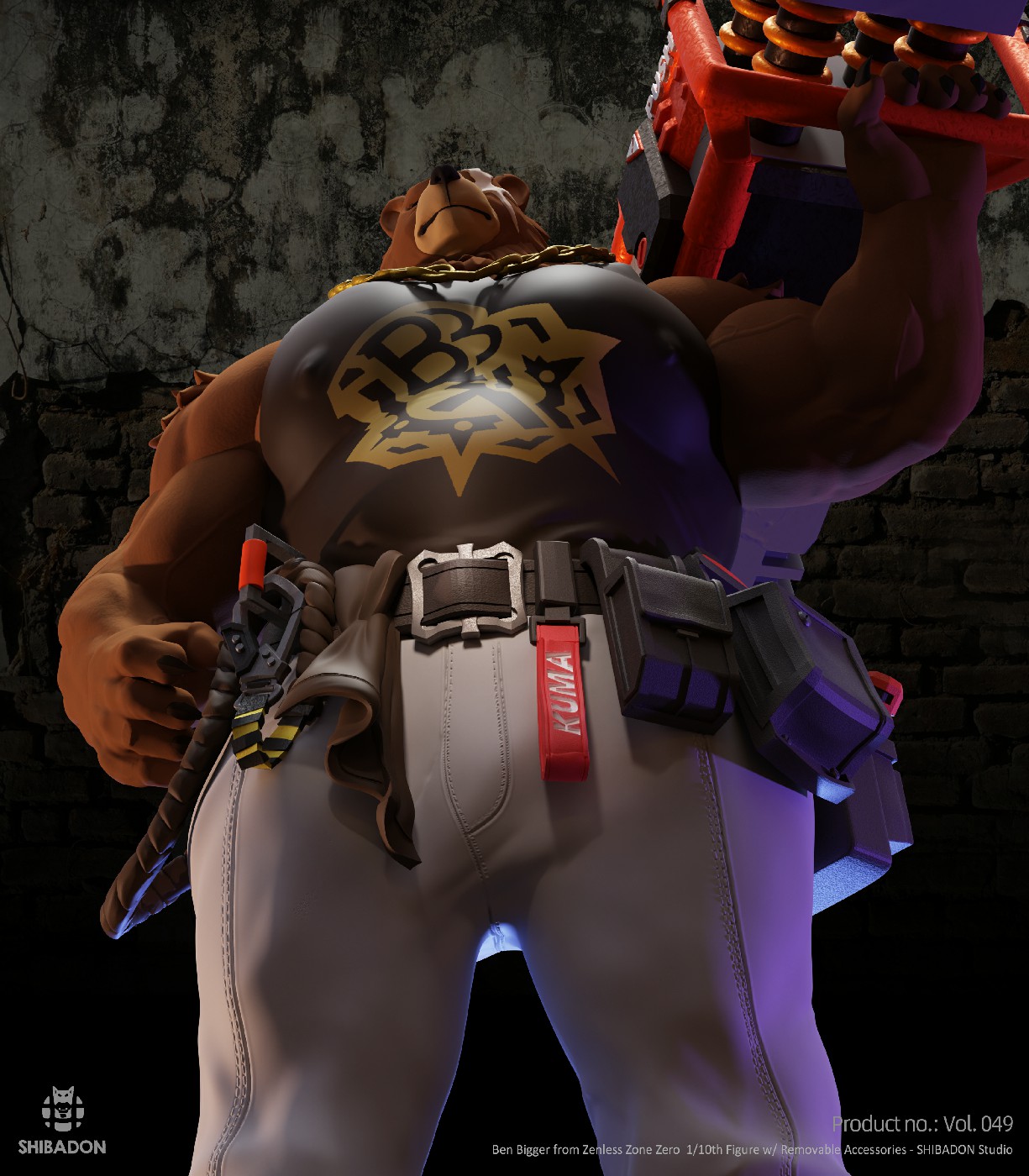 【Sold out】1/10 Scale Ben Bigger-Zenless Zone Zero-Shibadon Studio