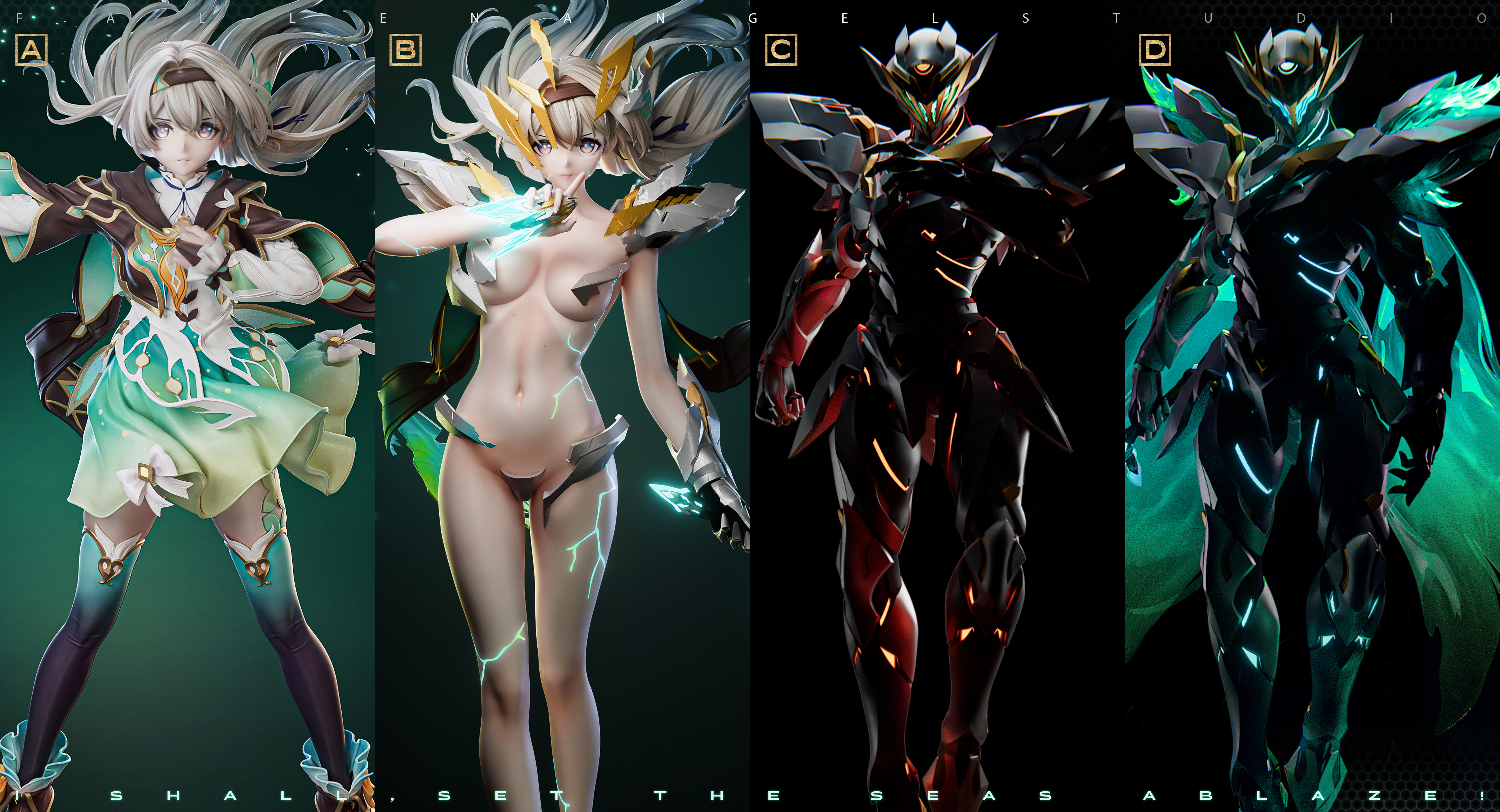 【Pre-sale】1/4 Scale Ultimate Collection Firefly & Sam-Honkai: Star Rail-FA Studio