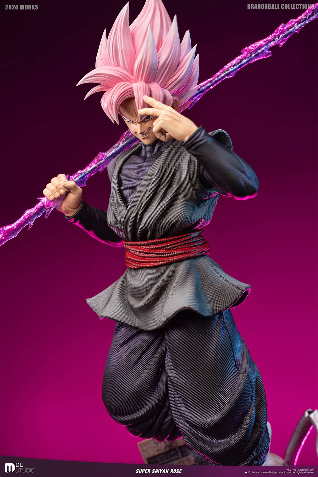 【Pre-sale】1/6 & 1/4 Scale Super Saiyan Rosé with LED-Du-Studio