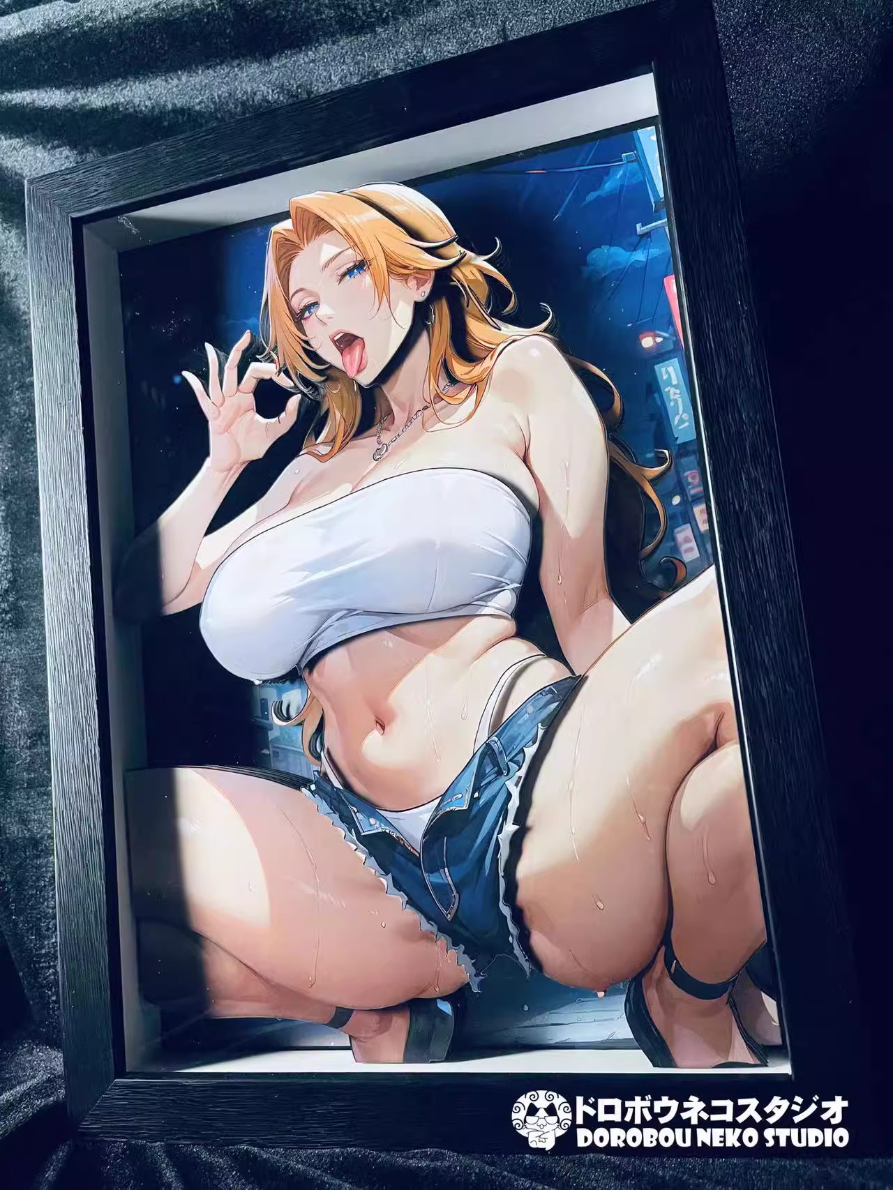 【In stock】DSMG-096 Decorative Painting of Matsumoto Rangiku-Dorobou Neko Studio