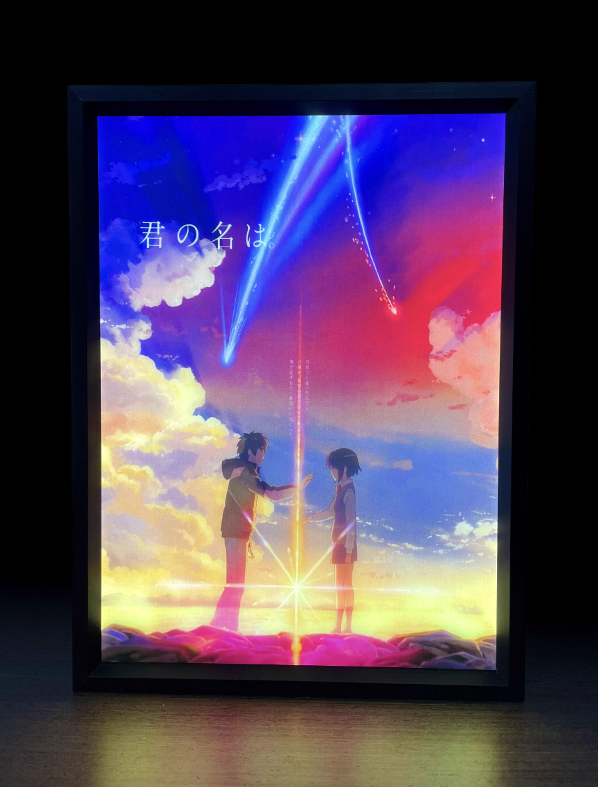 【In stock】Decorative Painting of Tachibana Taki & Miyamizu Mitsuha-Your Name-MOMO Studio