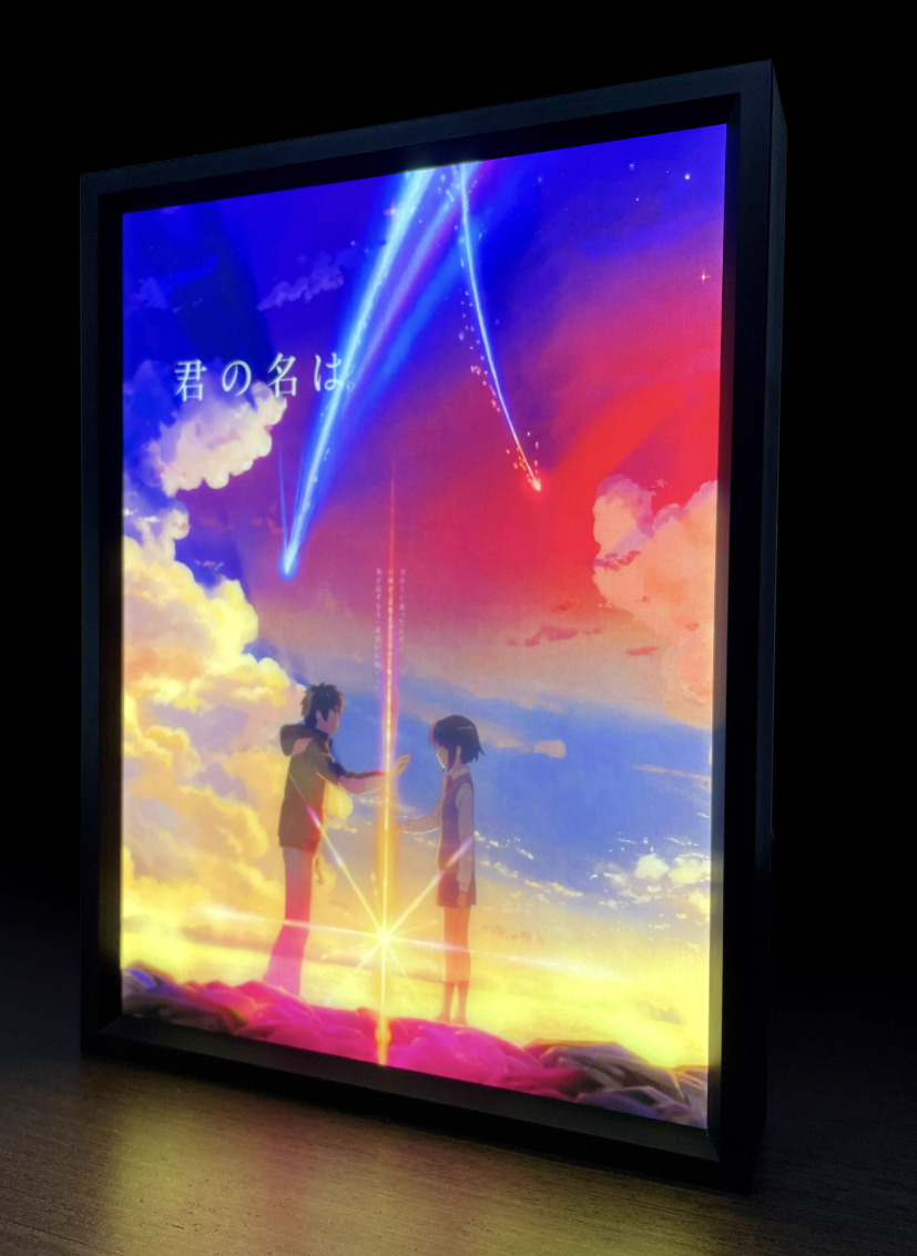 【In stock】Decorative Painting of Tachibana Taki & Miyamizu Mitsuha-Your Name-MOMO Studio