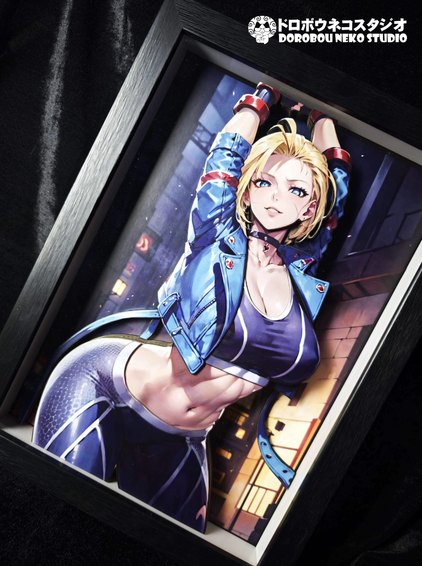 【In stock】DSMG-098 Decorative Painting of Cammy White-Street Fighter(SF)-Dorobou Neko Studio