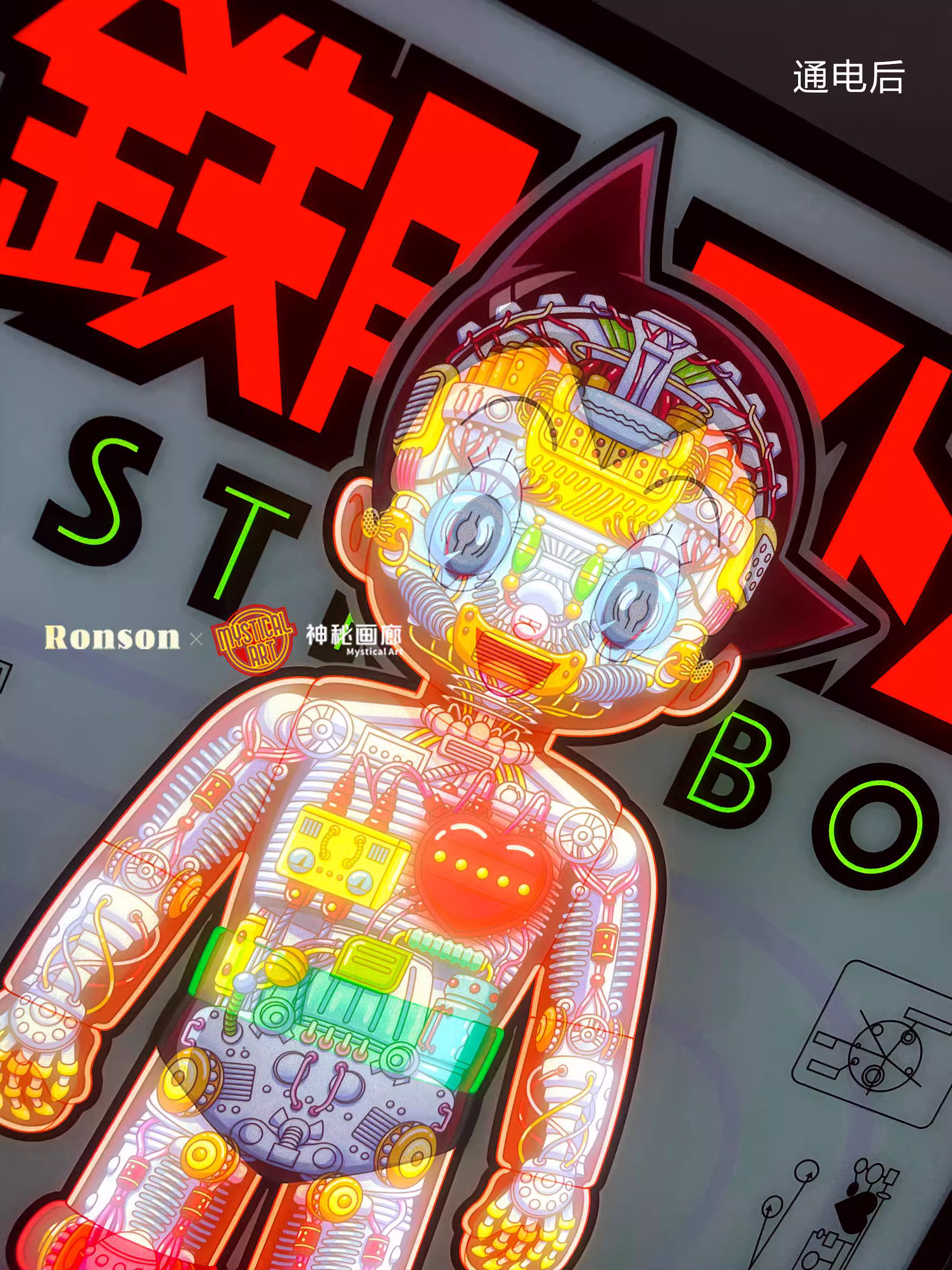 【Pre-sale】Decorative Painting of AstroBoy-Mystical Art Studio