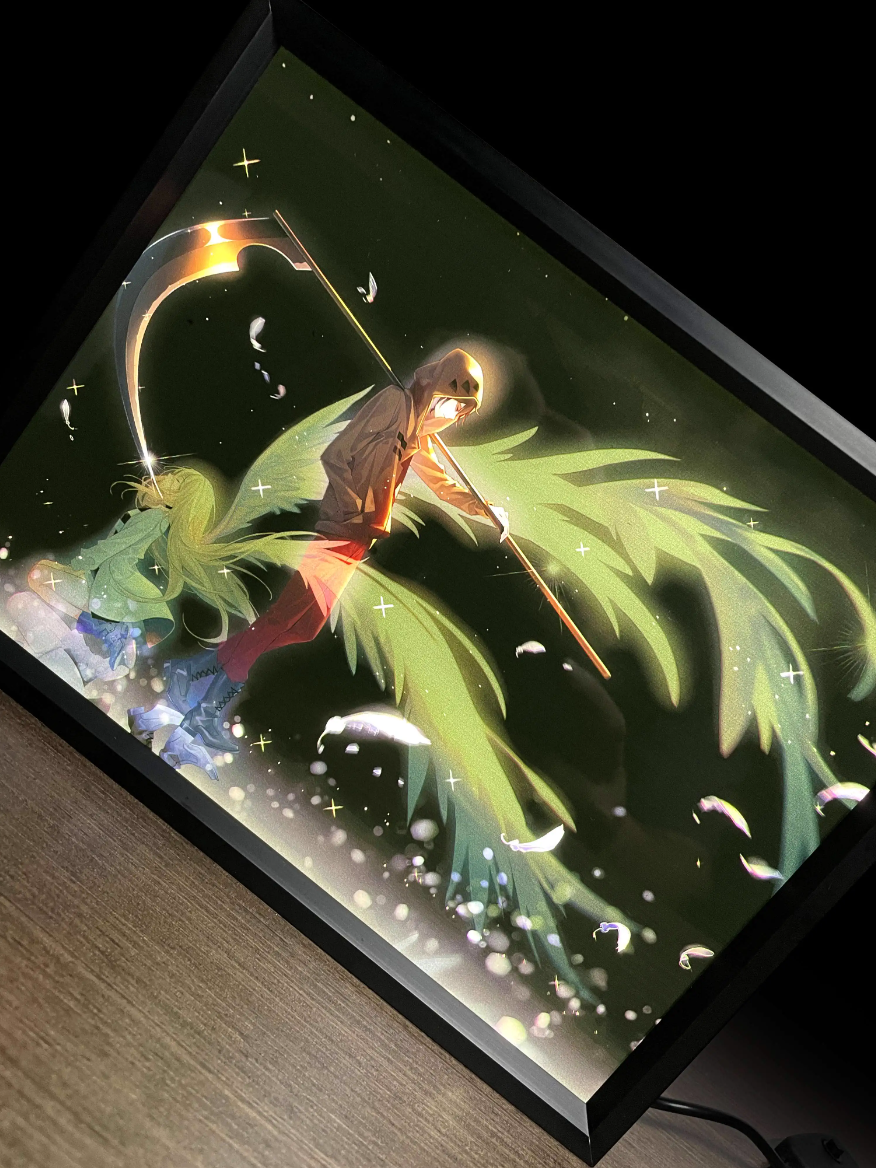 【In stock】Decorative Painting of Rachel & Zack-Angels of Death-MOMO Studio