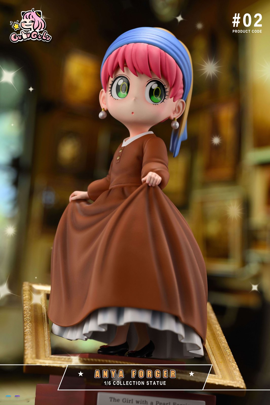 【Pre-sale】Girl With A Pearl Earring Cosplay Anya Forger-GULUGULU Studio