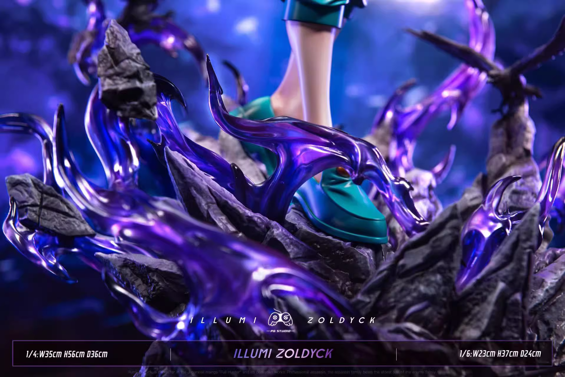 【Sold out】1/4 & 1/6 Scale 03 Illumi Zoldyck-HUNTER×HUNTER-PG Studio