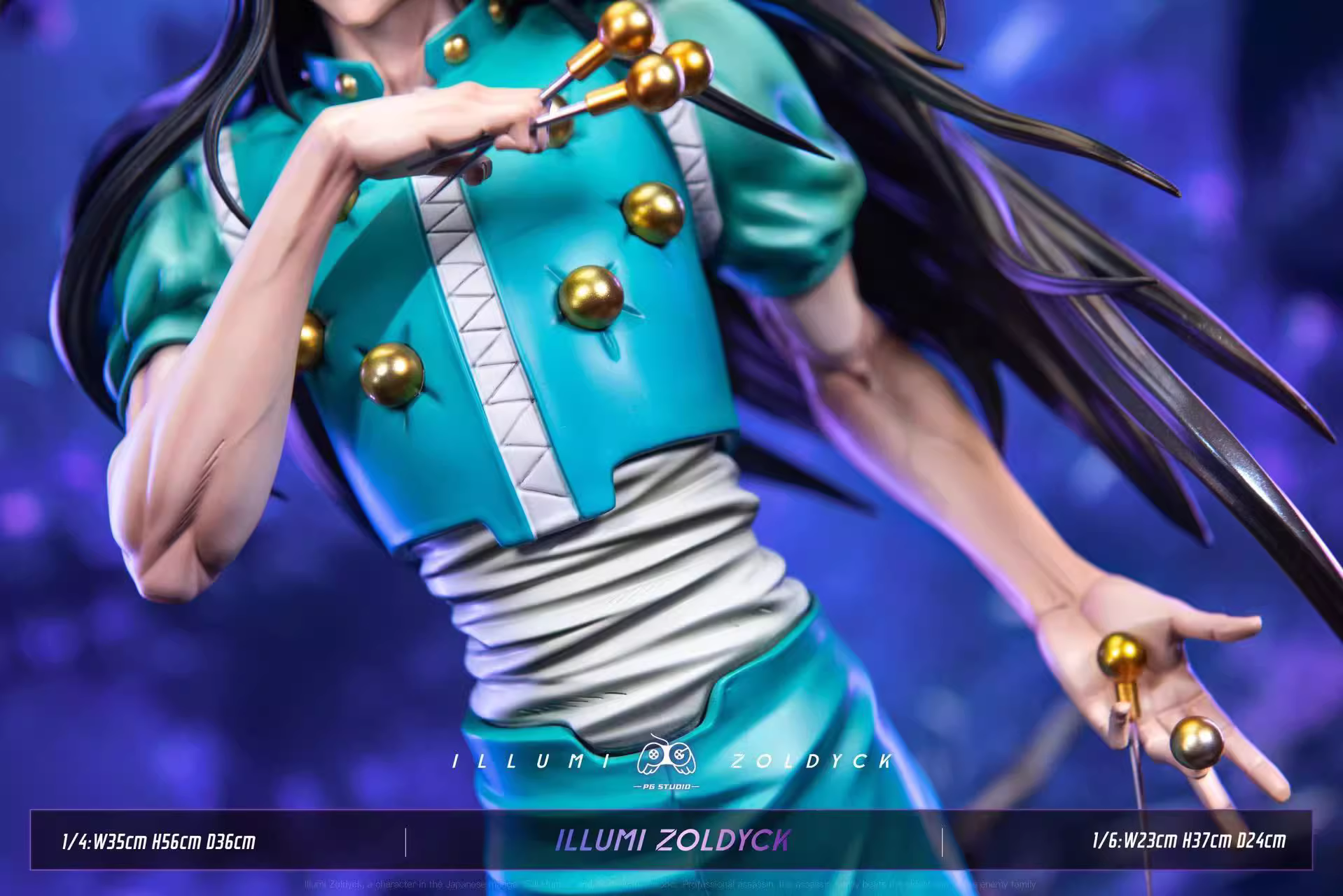 【Sold out】1/4 & 1/6 Scale 03 Illumi Zoldyck-HUNTER×HUNTER-PG Studio