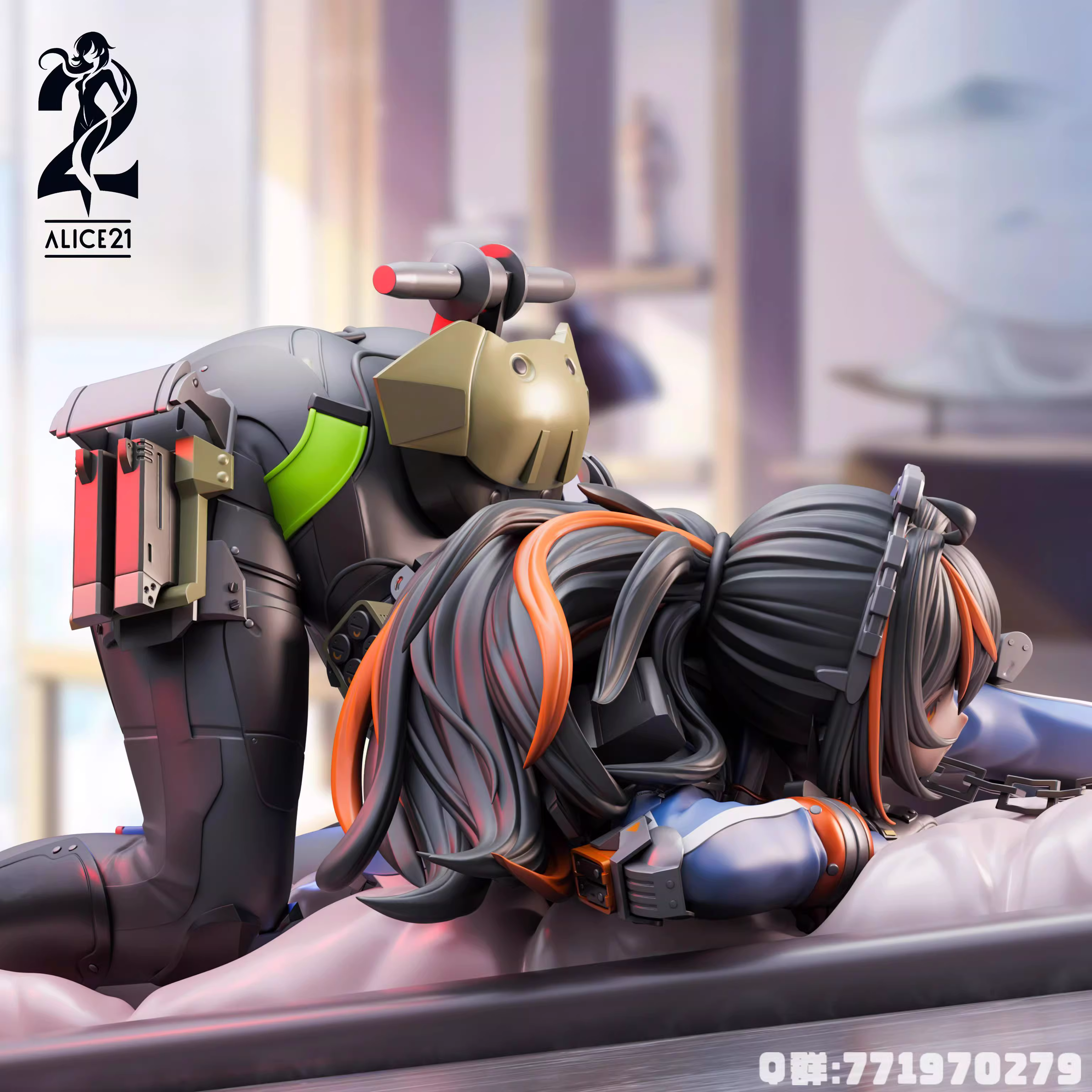 【Sold out】1/6 Scale Zhu Yuan-Zenless Zone Zero-Alice21 Studio