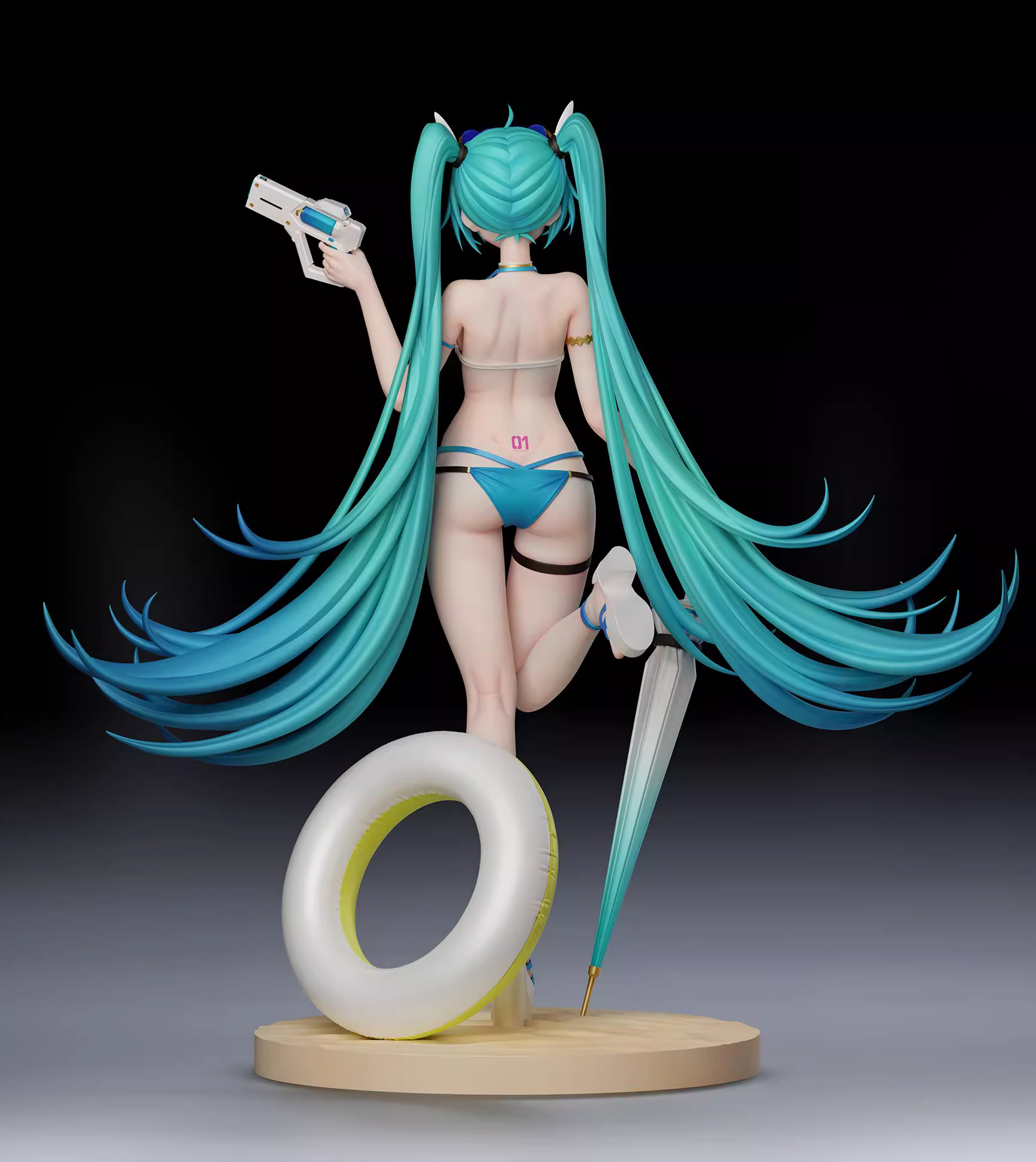 【Pre-sale】1/6 Scale Hatsune Miku-VOCALOID-Kiki Studio