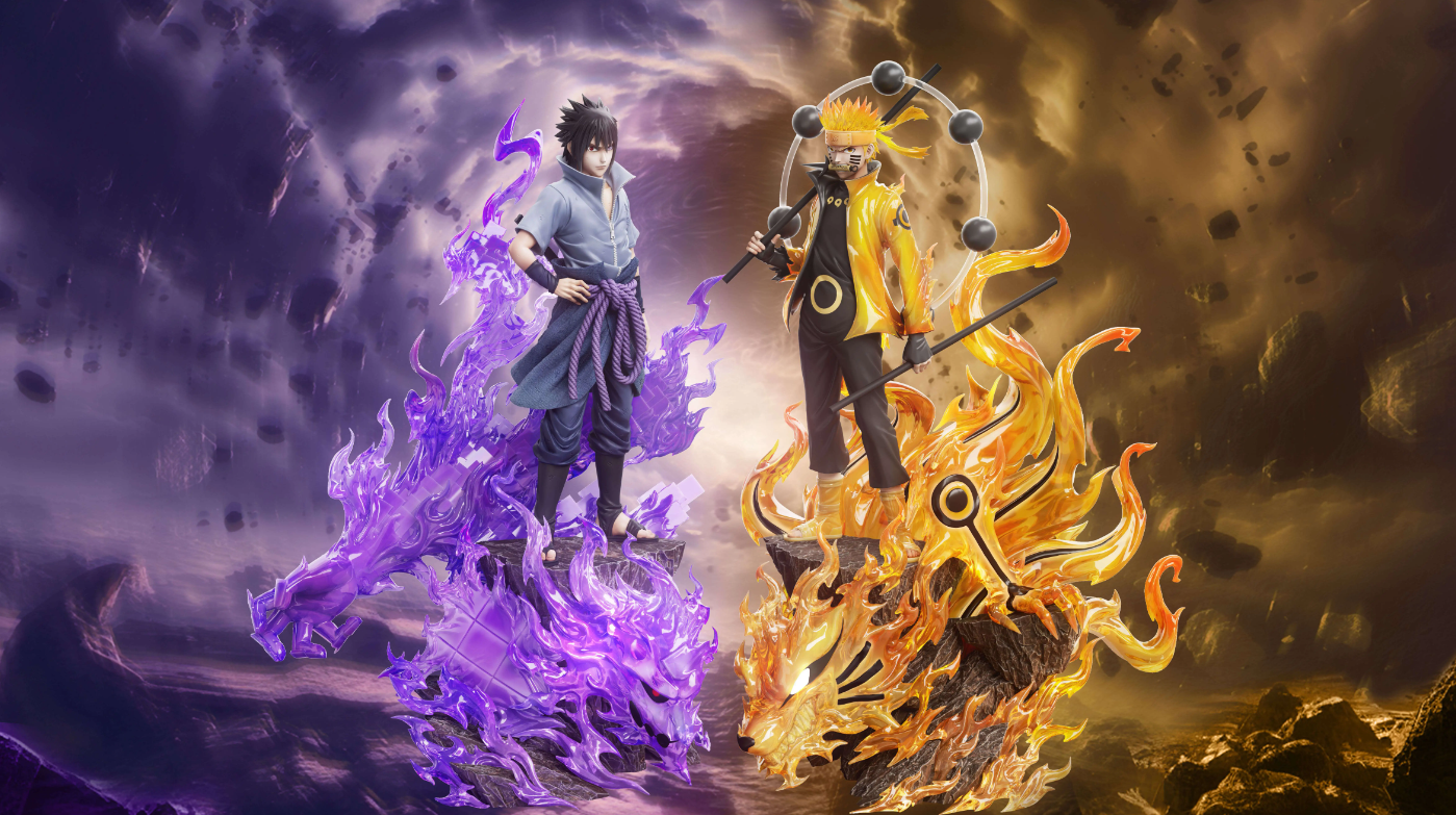 【Pre-sale】1/6 Scale Naruto & Sasuke-QiYuan Studio