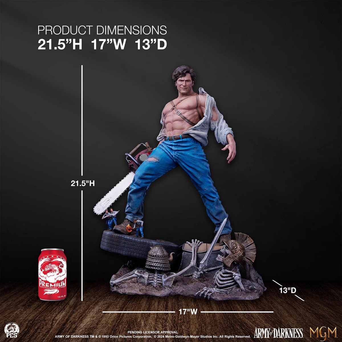 【Pre-sale】1/4 Scale Ash Williams-Army of Darkness-Sideshow Studio