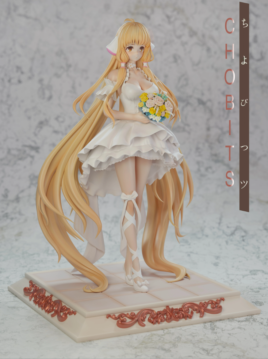 【Sold out】1/6 Scale Wedding Dress Original Color Chi-Chobits-Beast Studio