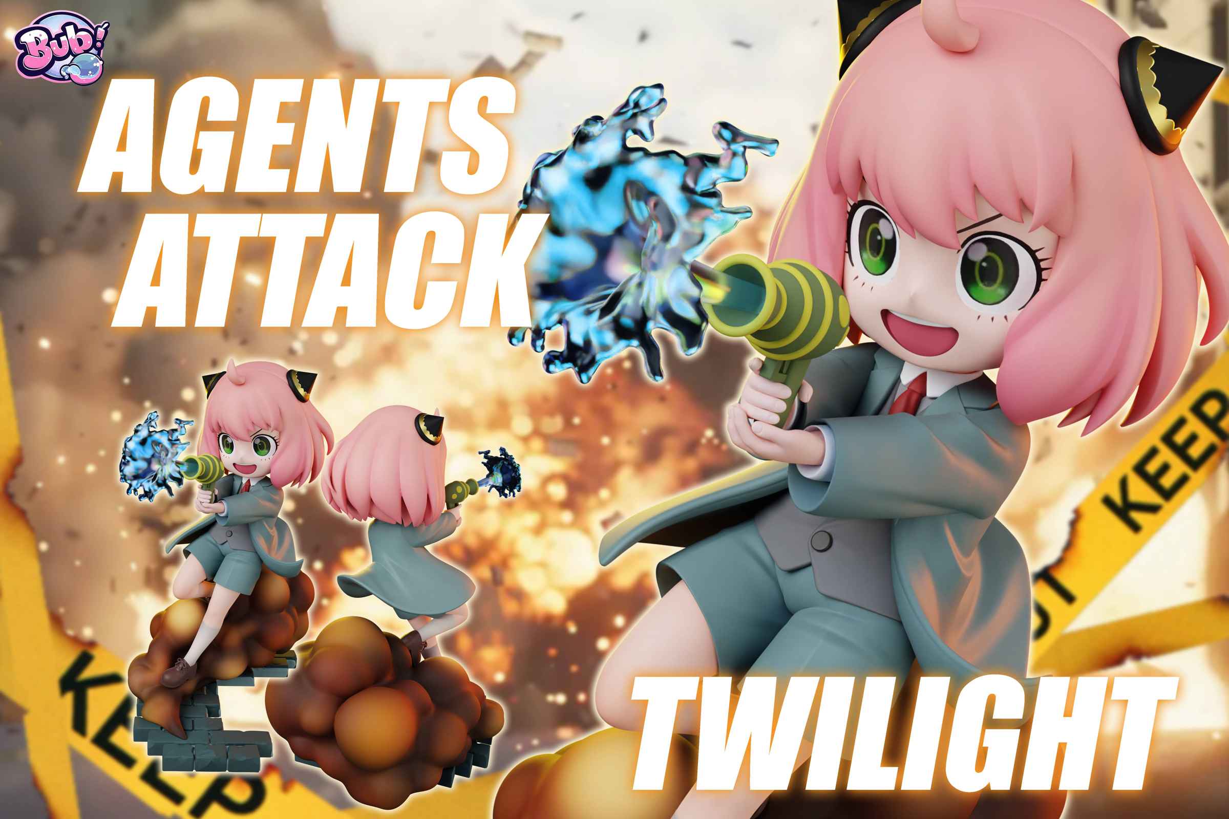 【Pre-sale】Fantasy Twins Anya Forger-BubbleX Studio