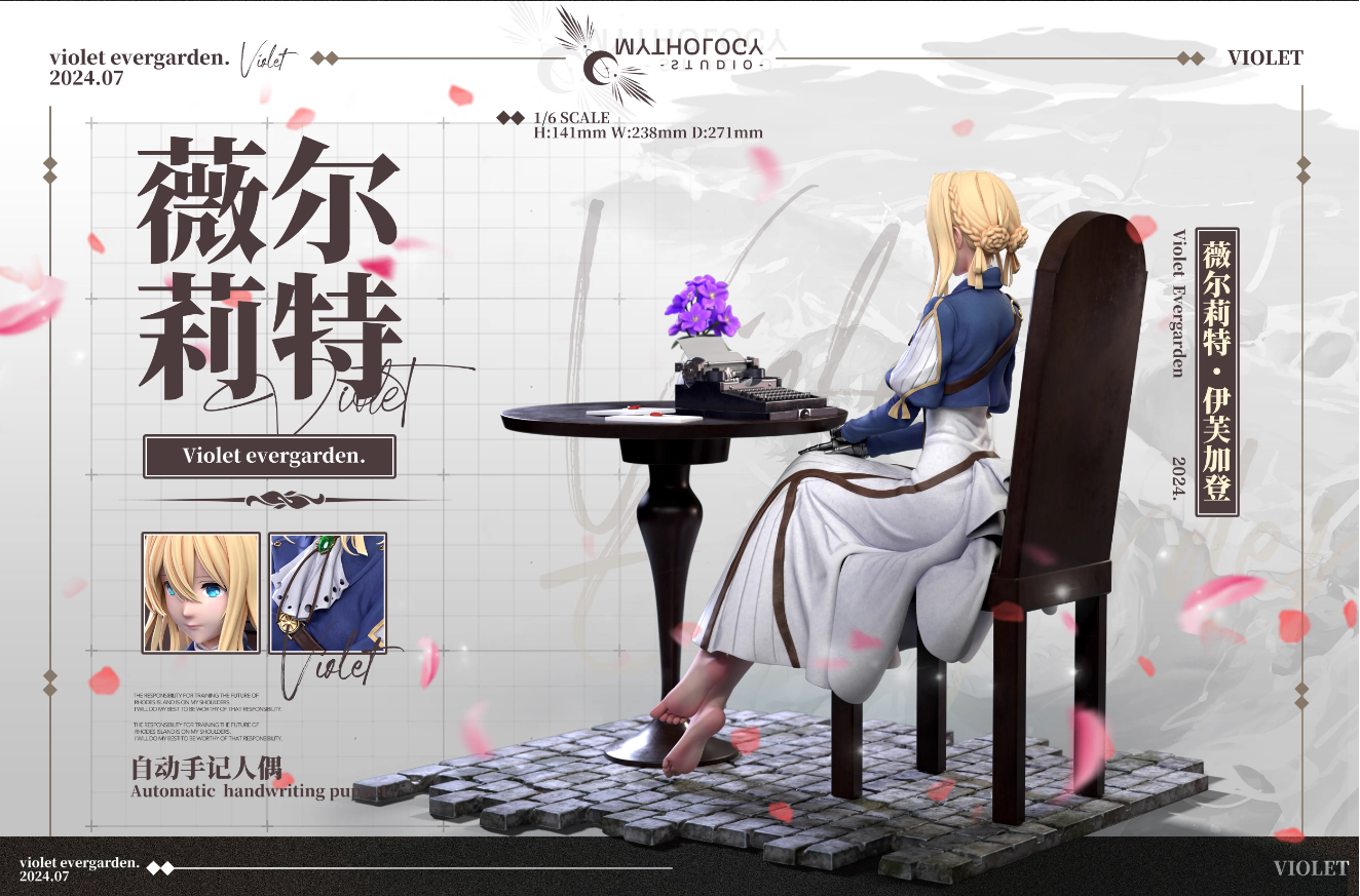 【Pre-sale】1/6 Scale Violet-Violet Evergarden-Mythology Studio