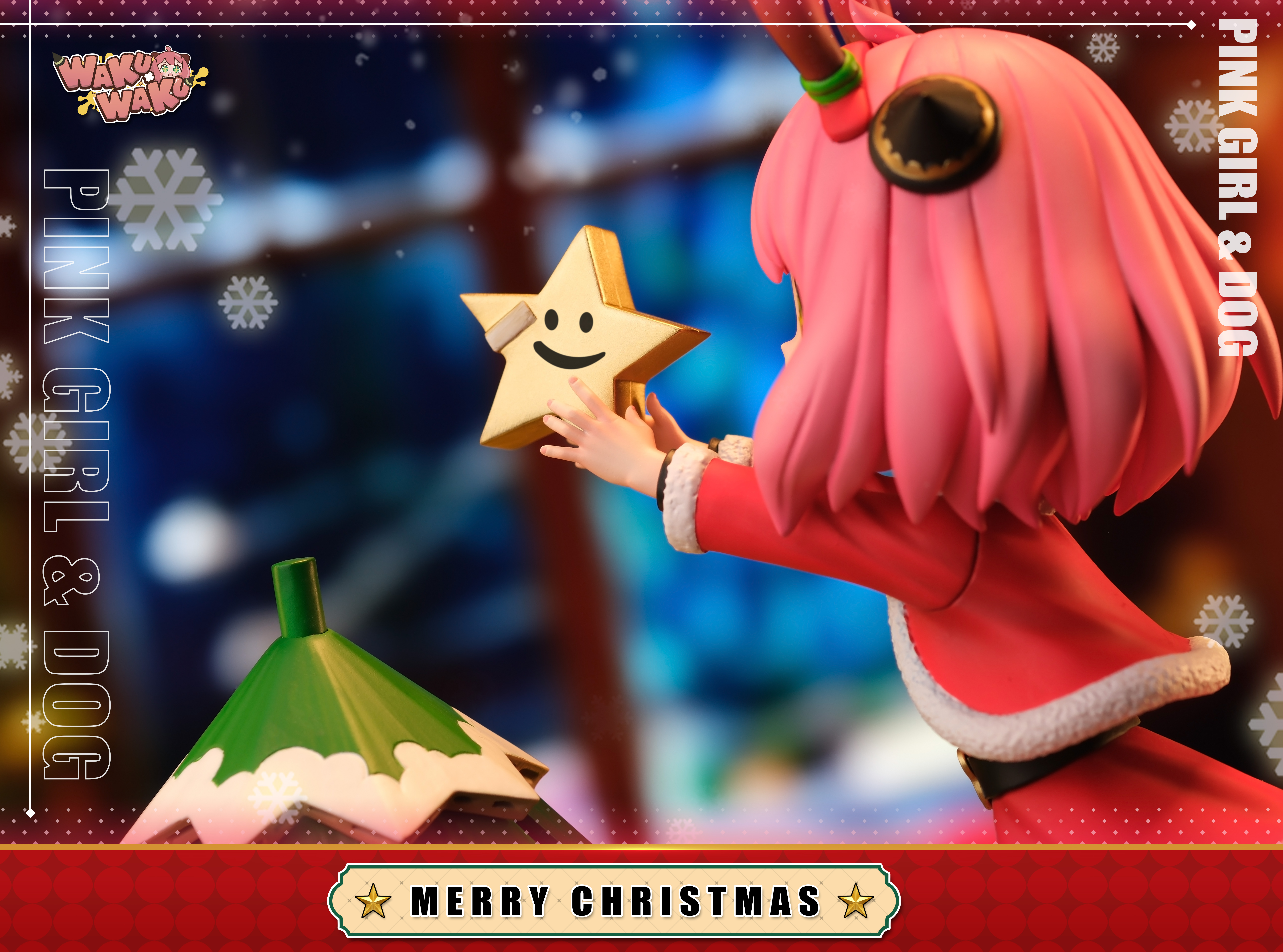 【Pre-sale】Christmas Anya Forger & Bond-WAKUWAKU Studio