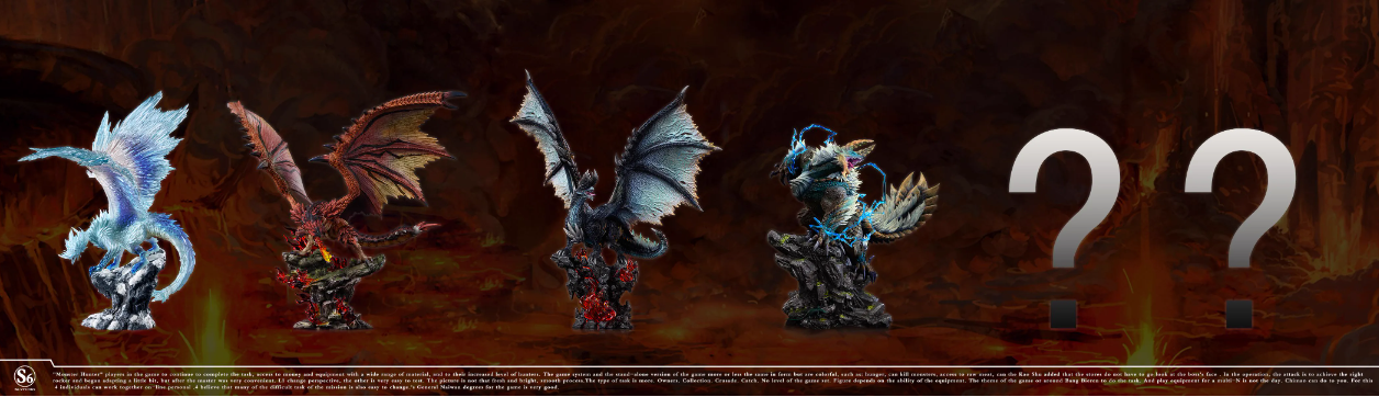 【Pre-sale】004 ジンオウガ-モンスターハンタ-S6 Studio