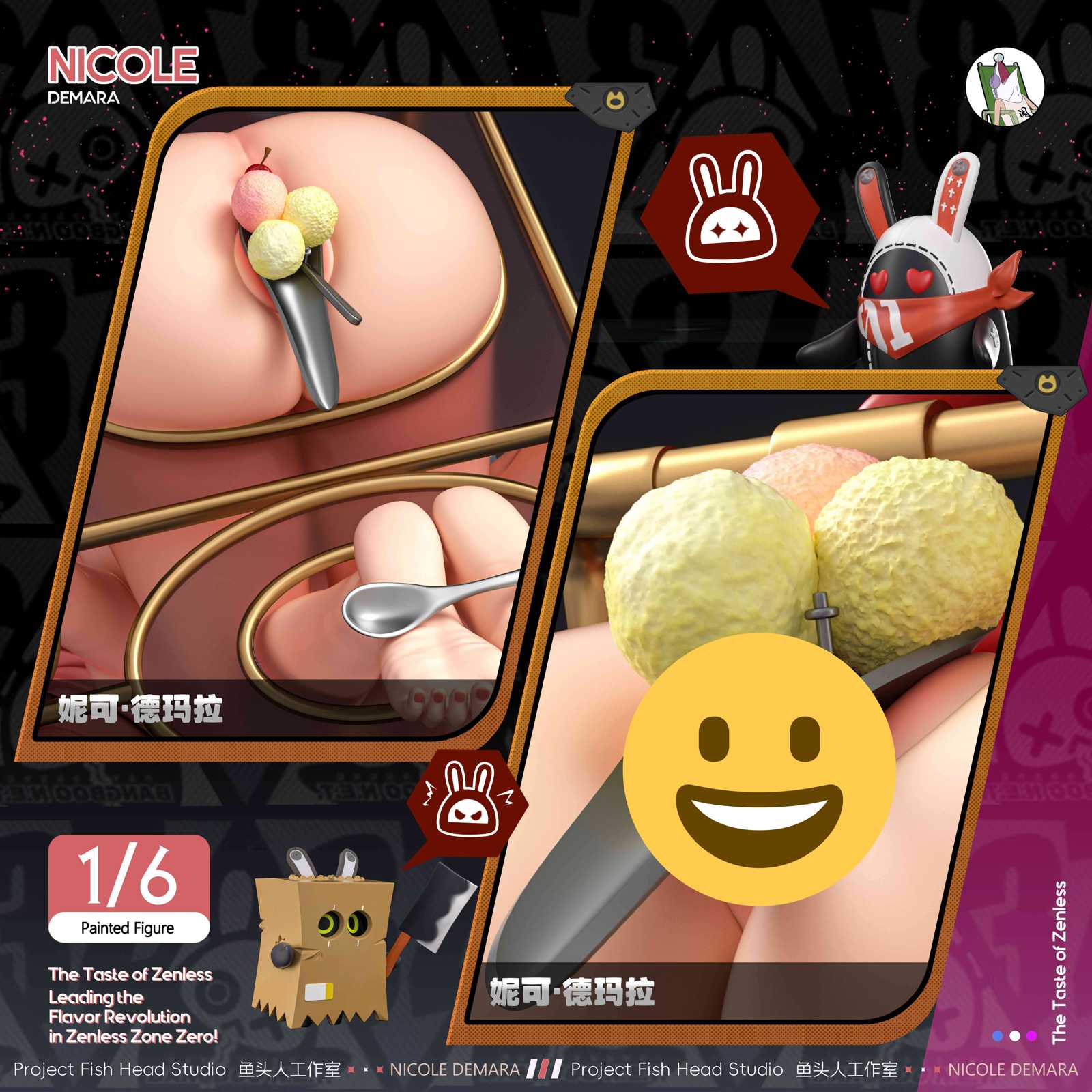 【Pre-sale Closed】Nicole Demara-Zenless Zone Zero-Fish Head Studio