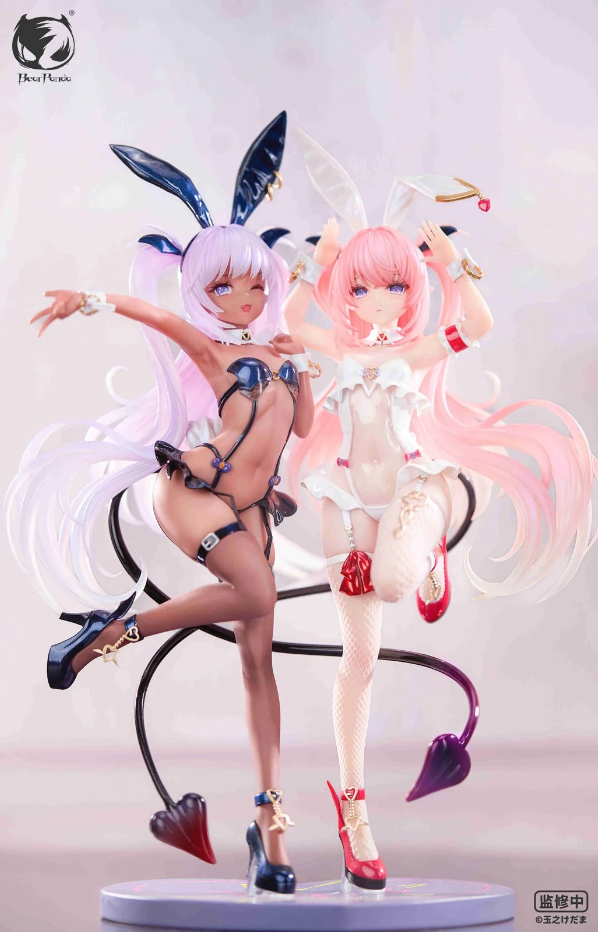 【Pre-sale】1/6 Scale Rurumu & Kuromu–Original Design–Bear Panda Studio