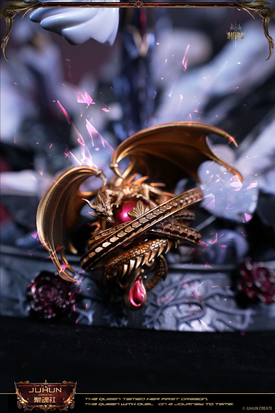 【Sold out】 Dragon Queen/ Maid Avril–Original Design–JuHun Create Studio