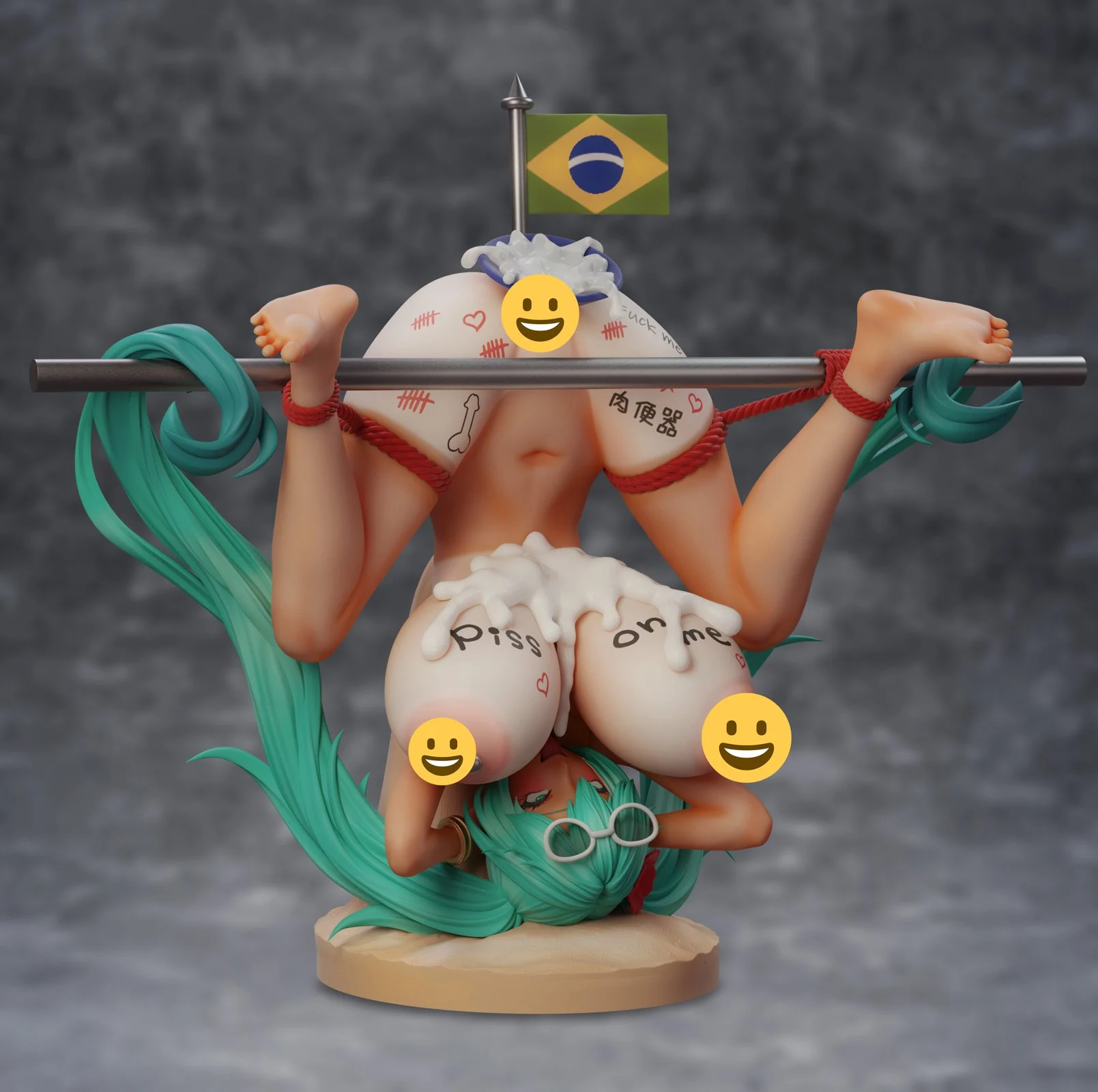 【Sold out】1/6 Scale Brazil Ver. Hatsune Miku–VOCALOID–Thistles and Thorns Studio