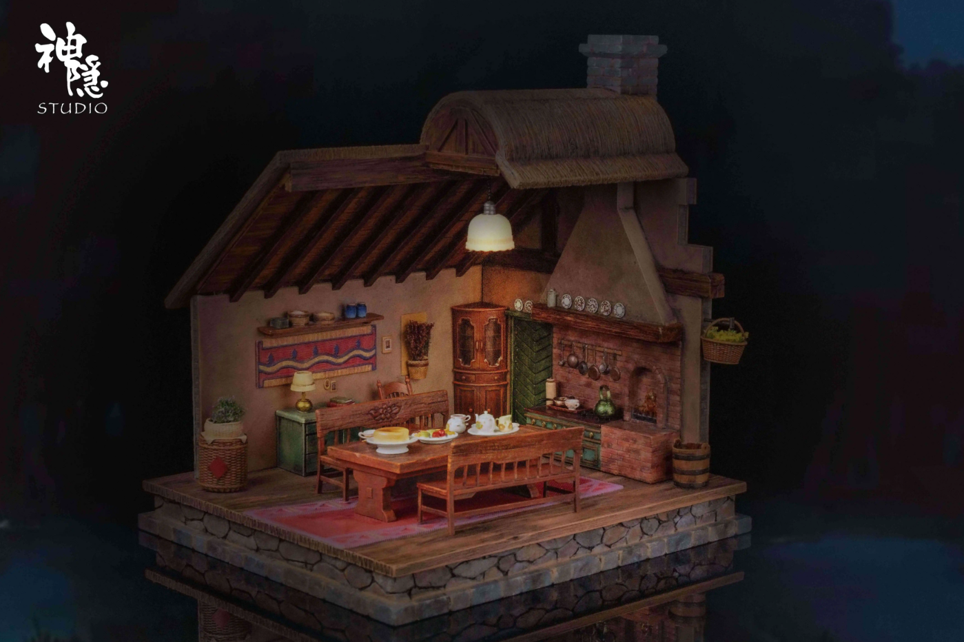 【Sold out】Tea Party No-face Man & ぜにーば-Spirited Away-ShenYin Studio