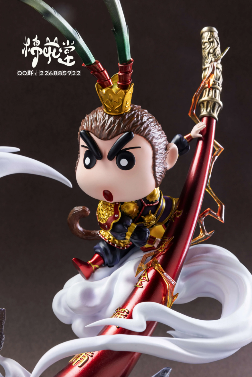 【Pre-sale】野原 しんのすけ Cos WuKong VS Erlang God-Crayon Shin-chan-MianHuaTang Studio